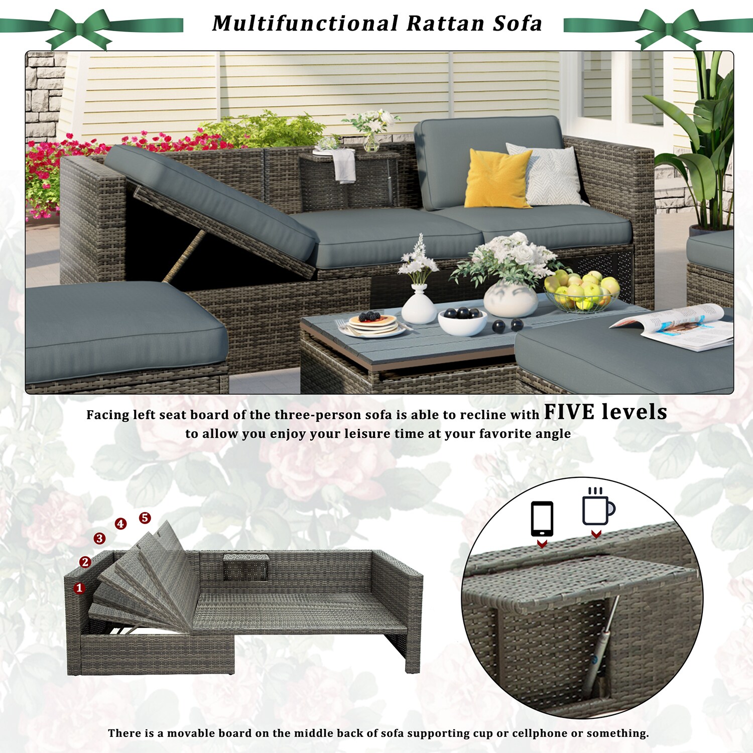SINOFURN SYA020116GY Patio-Conversation-Sets - View #6