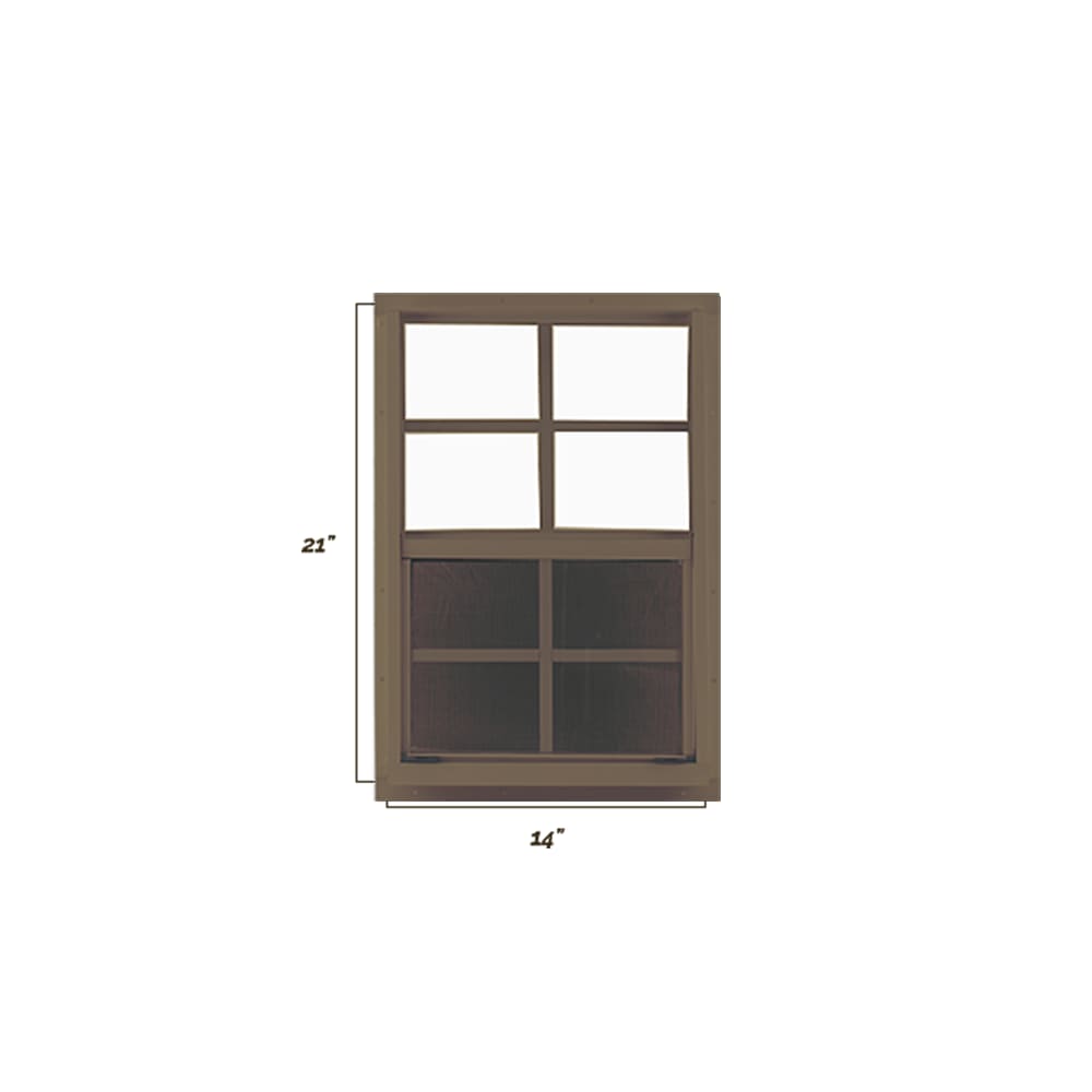 Shed Windows and More 1421BF Single-Hung-Windows - View #3
