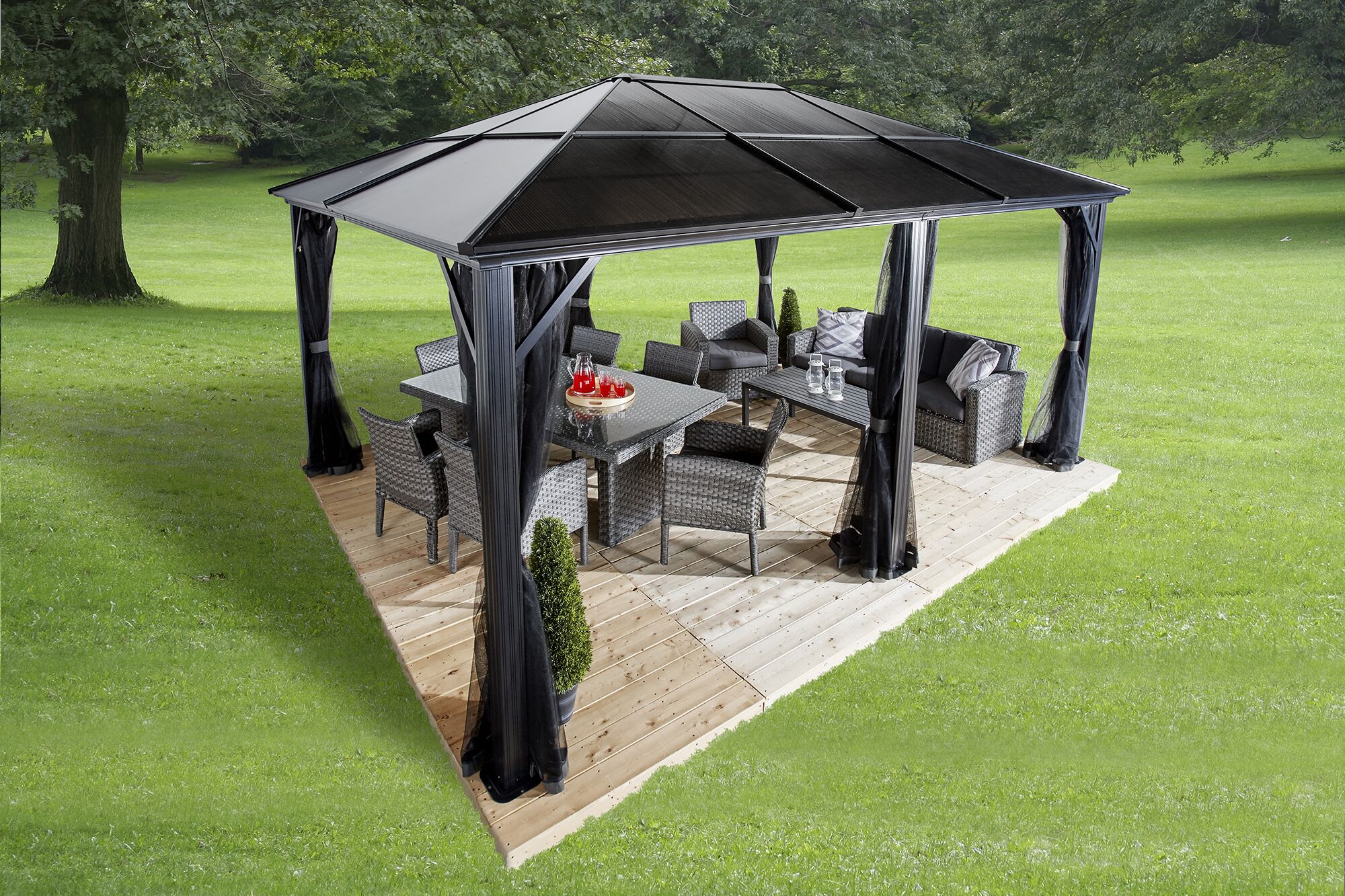 Sojag 500-9168372 Wood-Resin-Gazebos - View #8