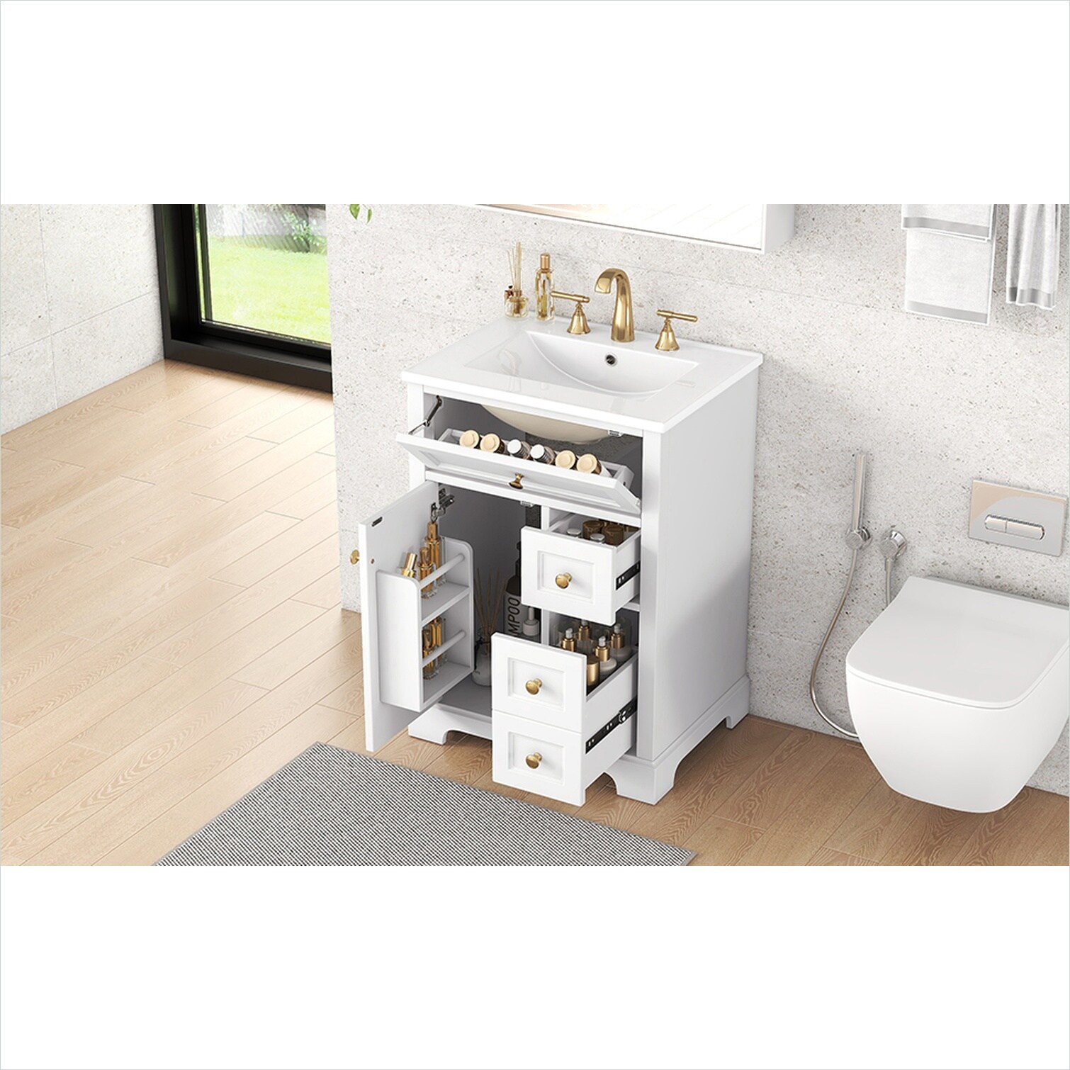 Naturefalls 3RVXE113B7ZP Bath-Vanity-Combo - View #15