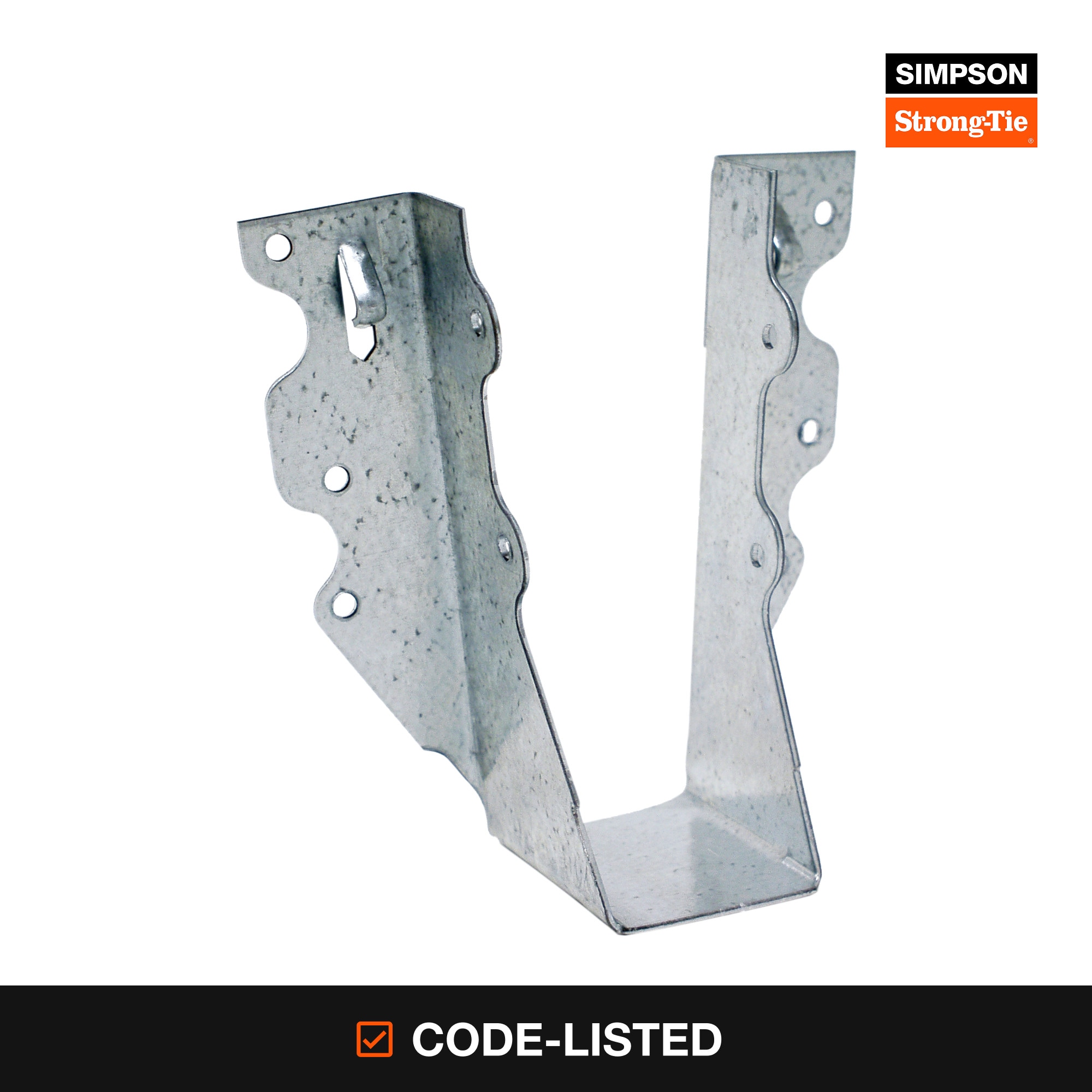 Simpson Strong-Tie 2-in x 6-in Single 16 -Gauge G90 galvanized Face mount joist hanger