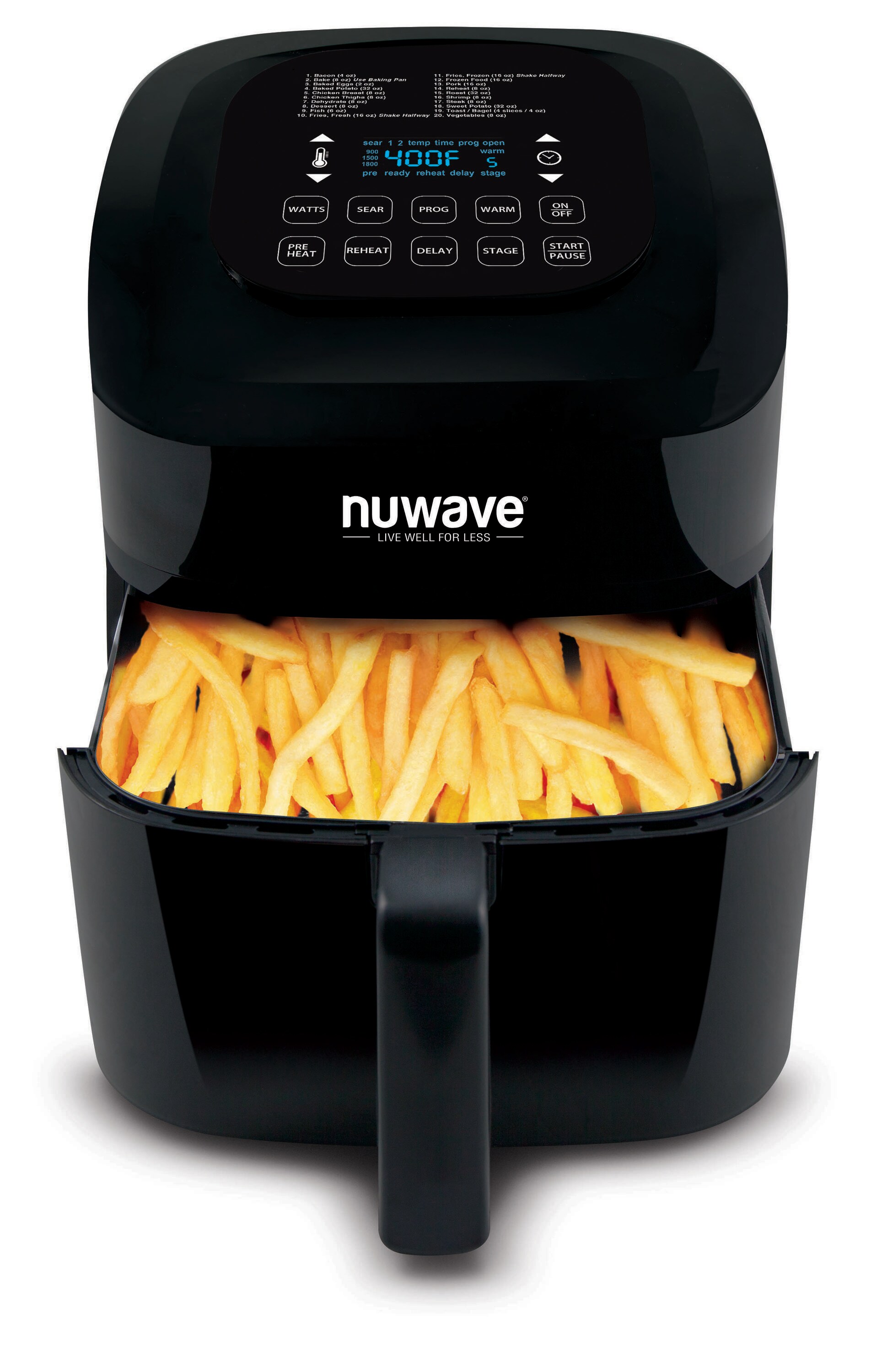 Nuwave Brio 10 Qt. Digital Air Fryer, Fryers, Furniture & Appliances