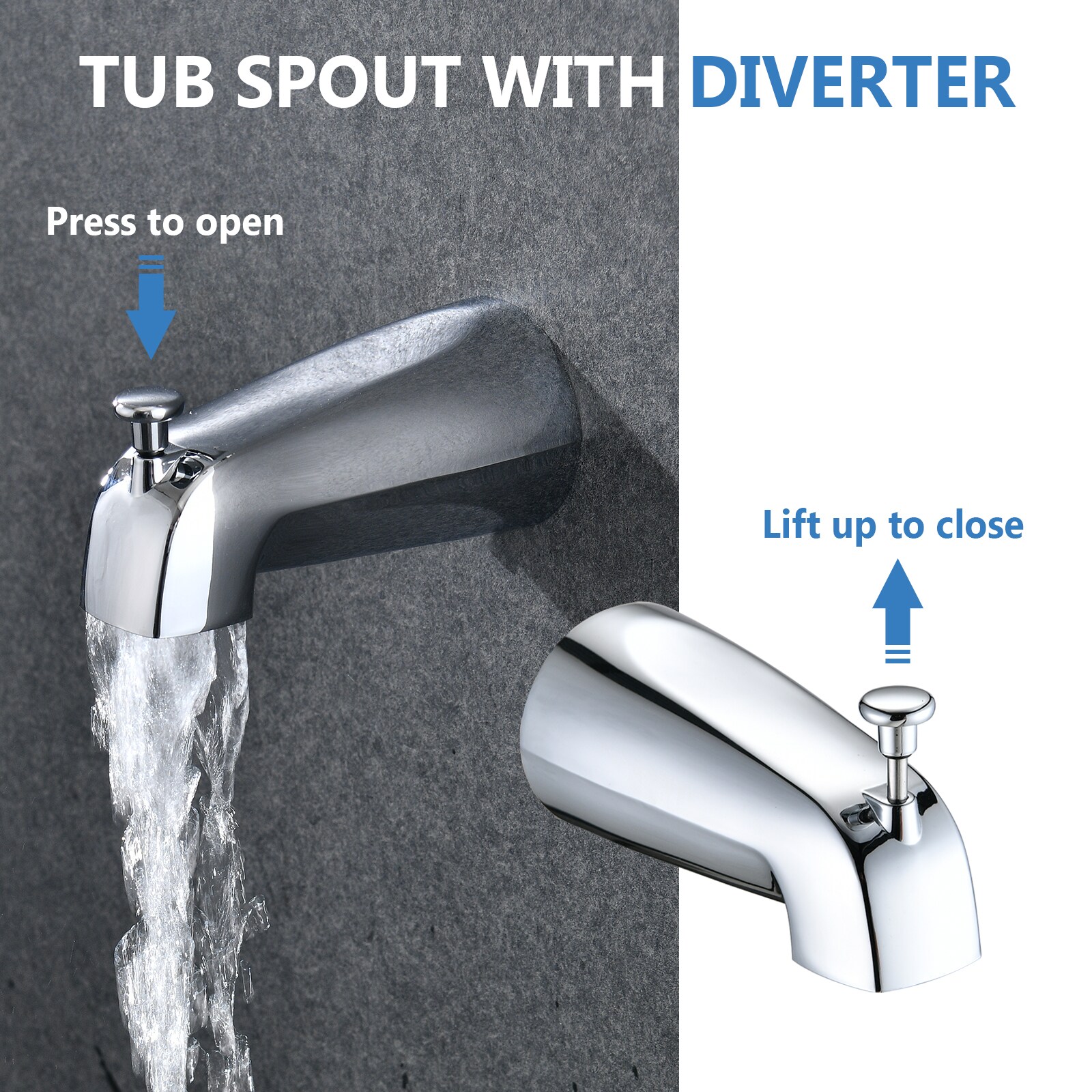UCLIMAA UCNAVY00463CH Showerhead-Bar-Panels - View #9