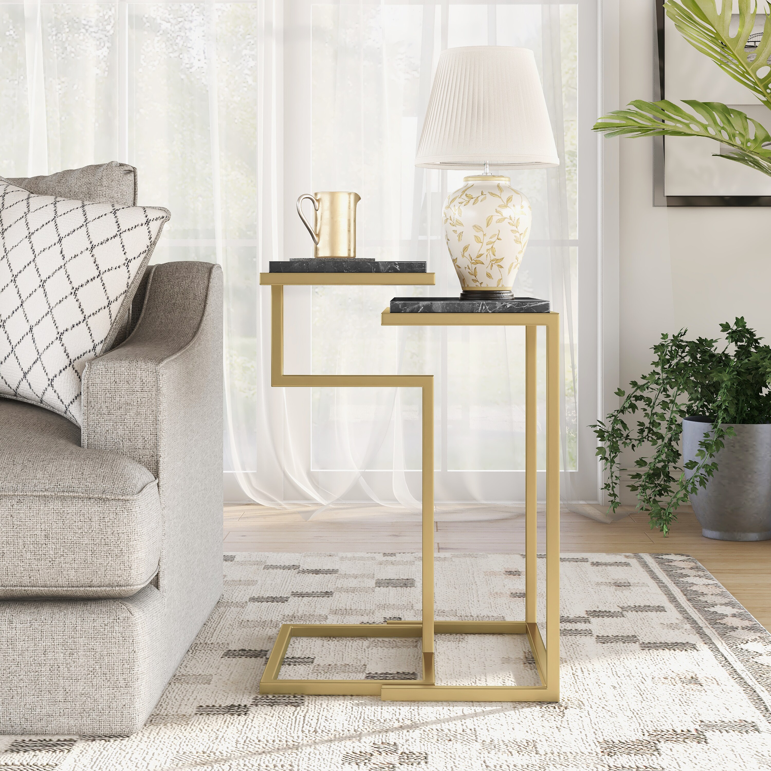 Furniture of America IDF-AC351BK End-Tables - View #8