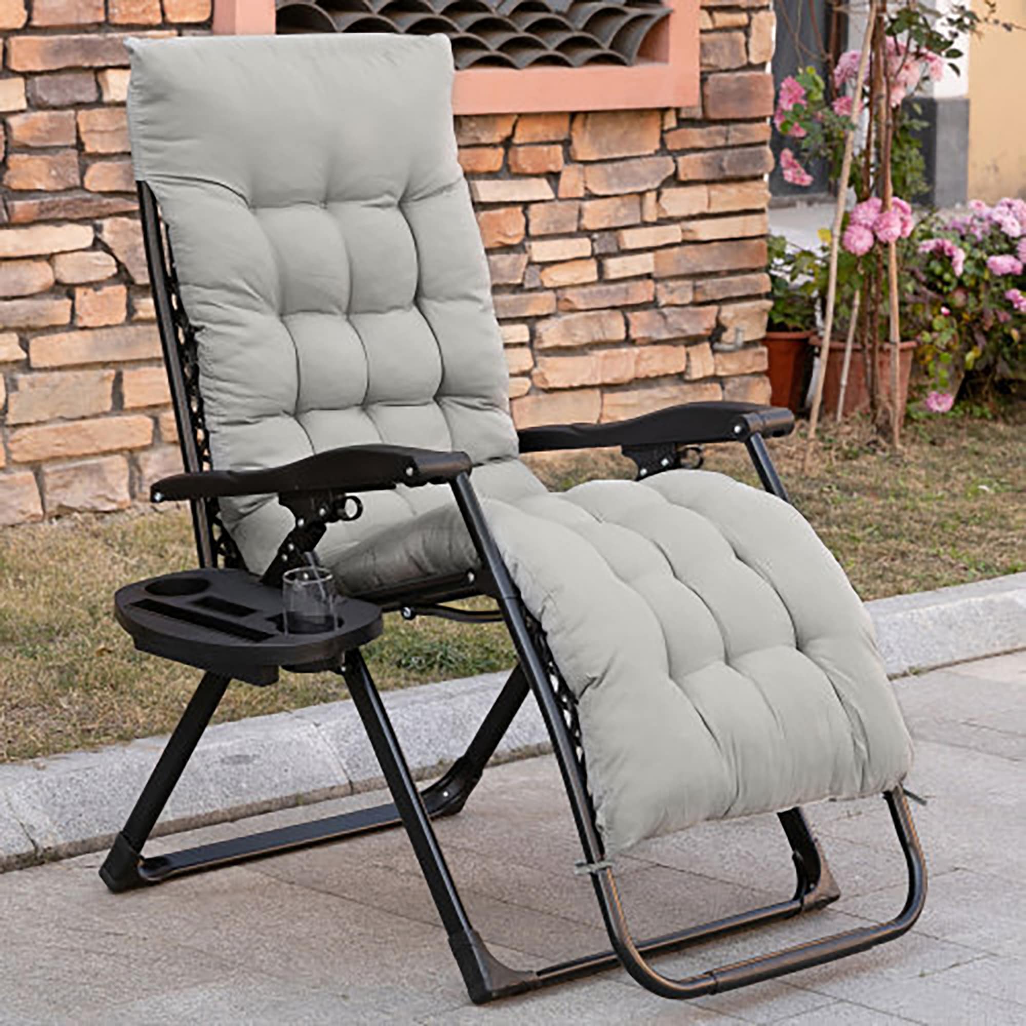 CASAINC WF-SM-B3-GY Patio-Chairs - View #2