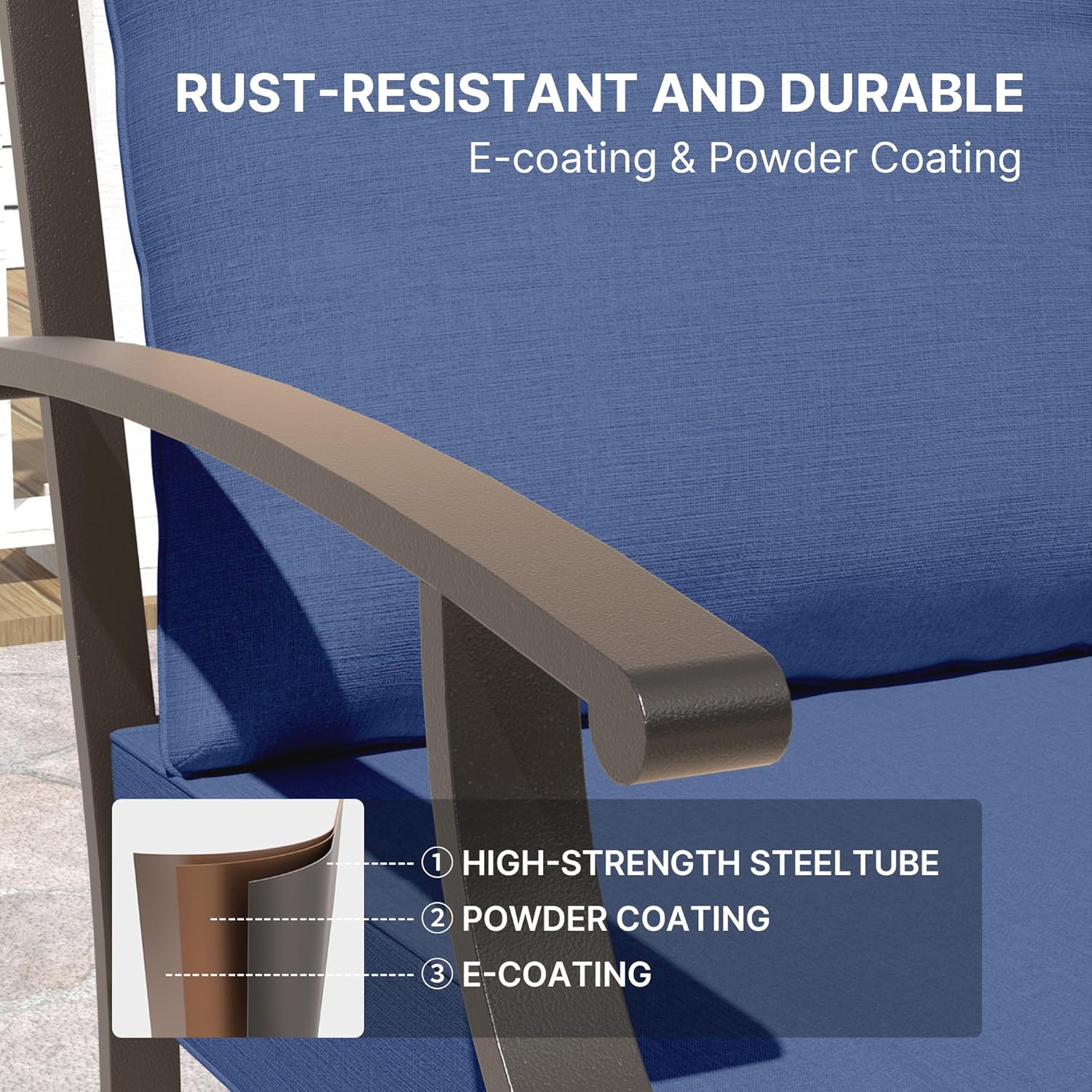 ALAULM LS-6DM-NAVY Patio-Dining-Sets - View #7