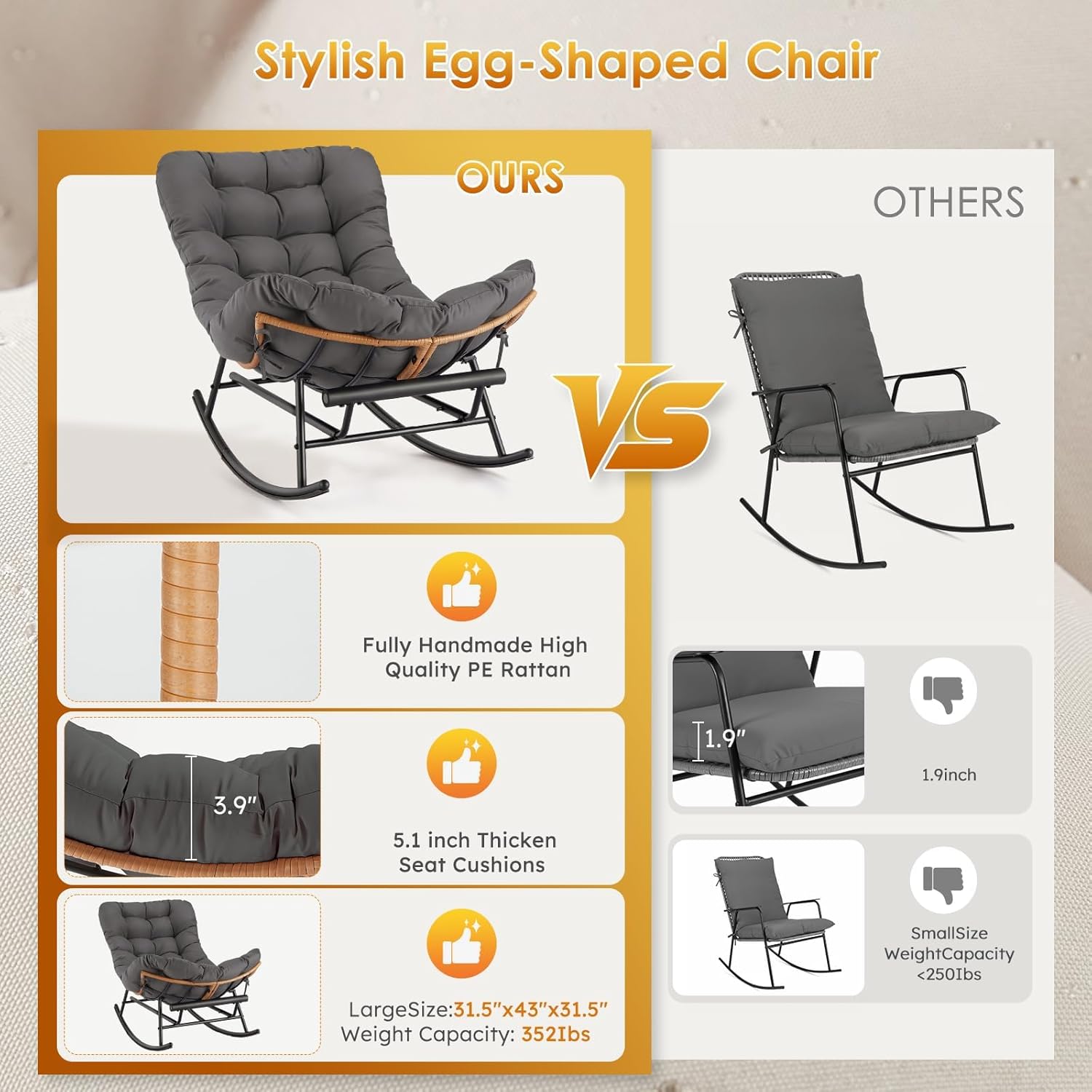 GarveeLife 33NM49OP Patio-Chairs - View #6