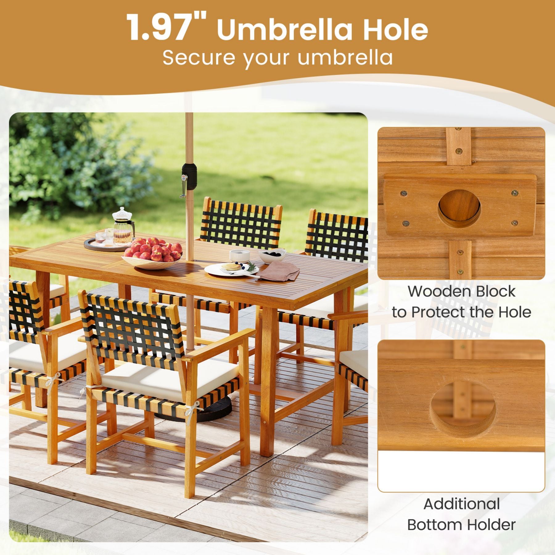 Poinic CWQ74382-X4 Patio-Dining-Sets - View #8