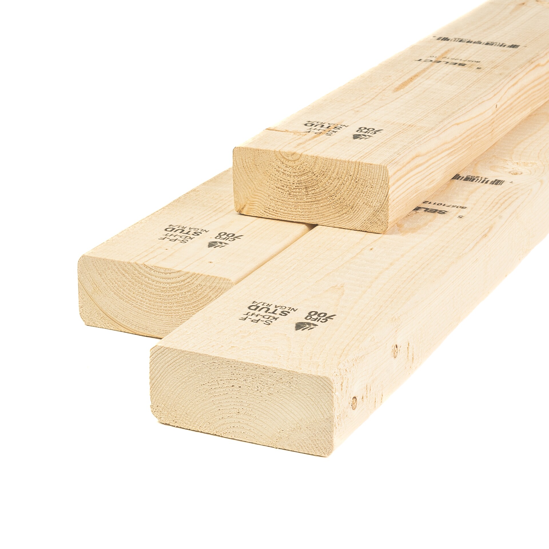 Interfor 2-in x 4-in x 96-in Spruce Pine Fir Kiln-dried Stud