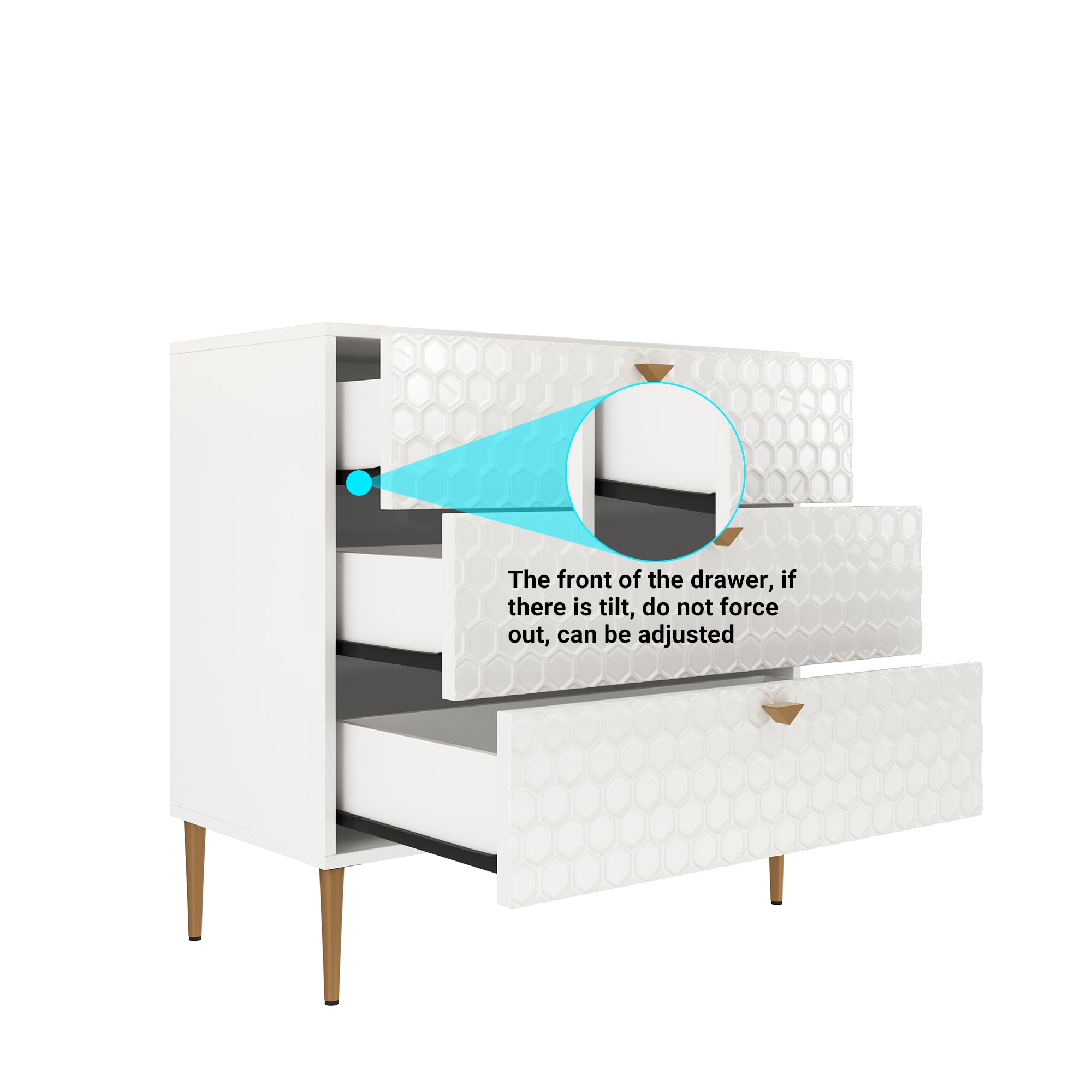 Clihome BL-JH-014-WH-N dressers - View #8