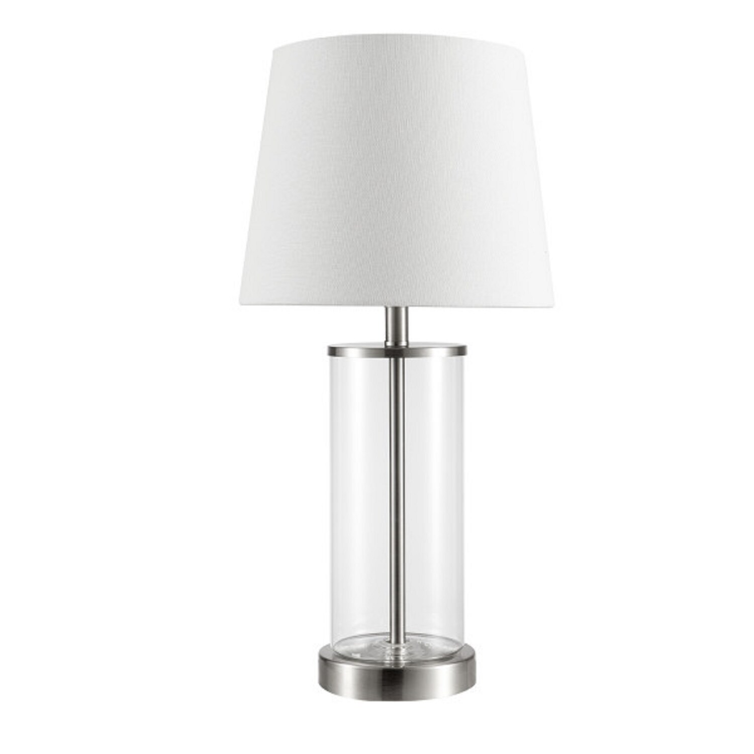 Globe Electric  Maya 21 in. White Table Lamp