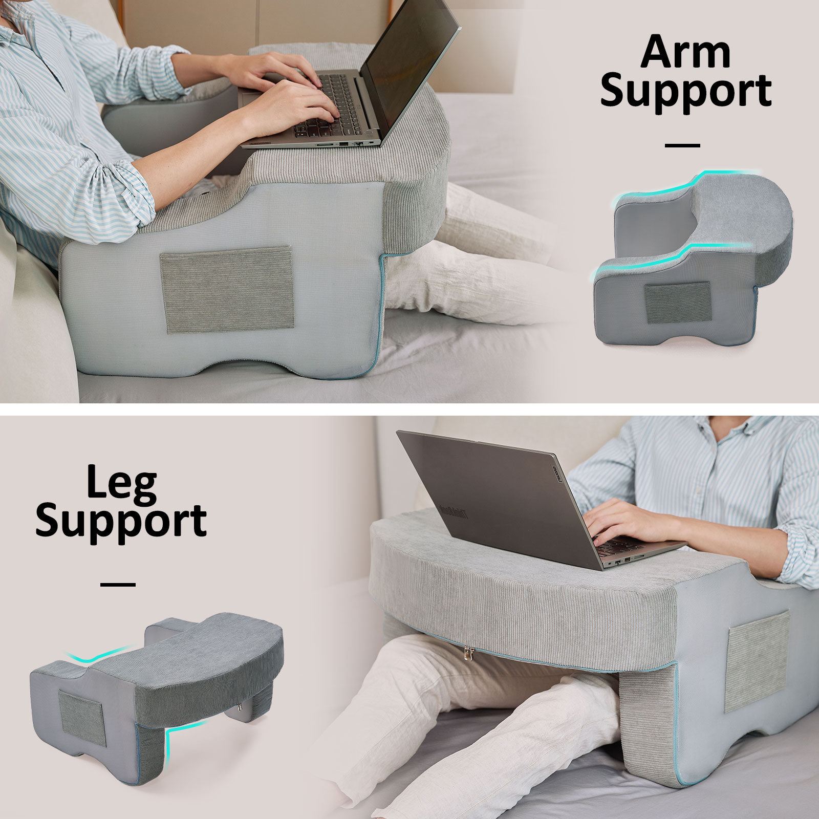 Esazn I1600220-GY-M Orthopedic-Pillows-Cushions - View #4