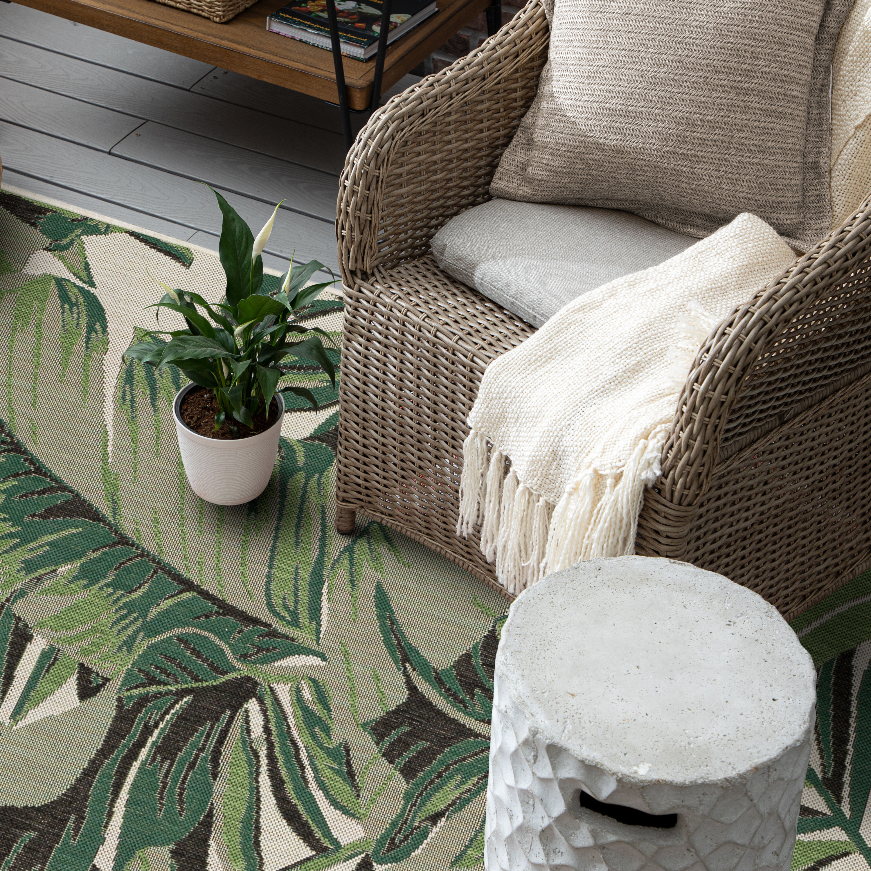 allen + roth with STAINMASTER R1196 419A 094120 rugs - View #14