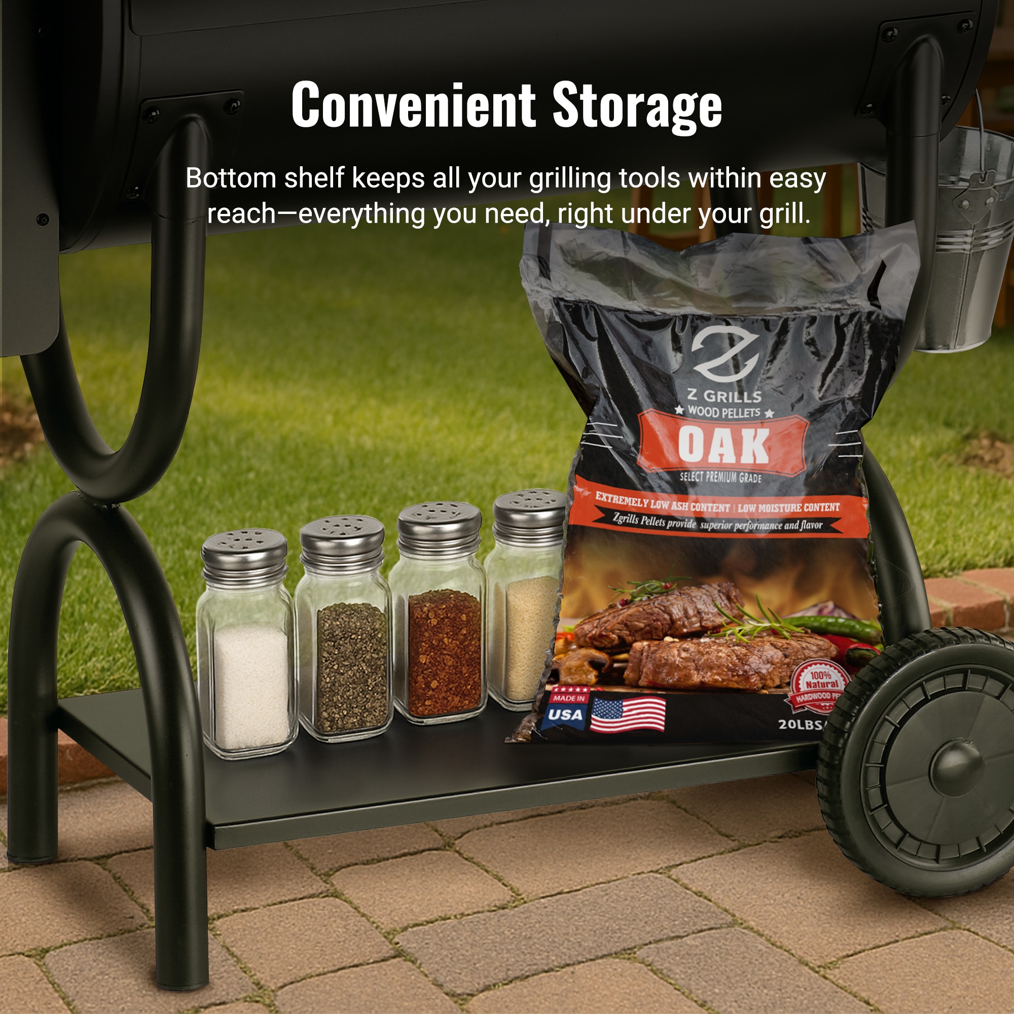 Z GRILLS ZPG-550B Pellet-Grills - View #7