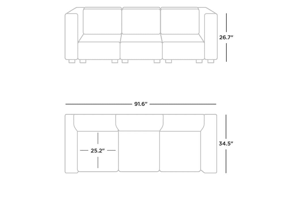 Coddle COND3SFSD Sofas-Loveseats - View #5