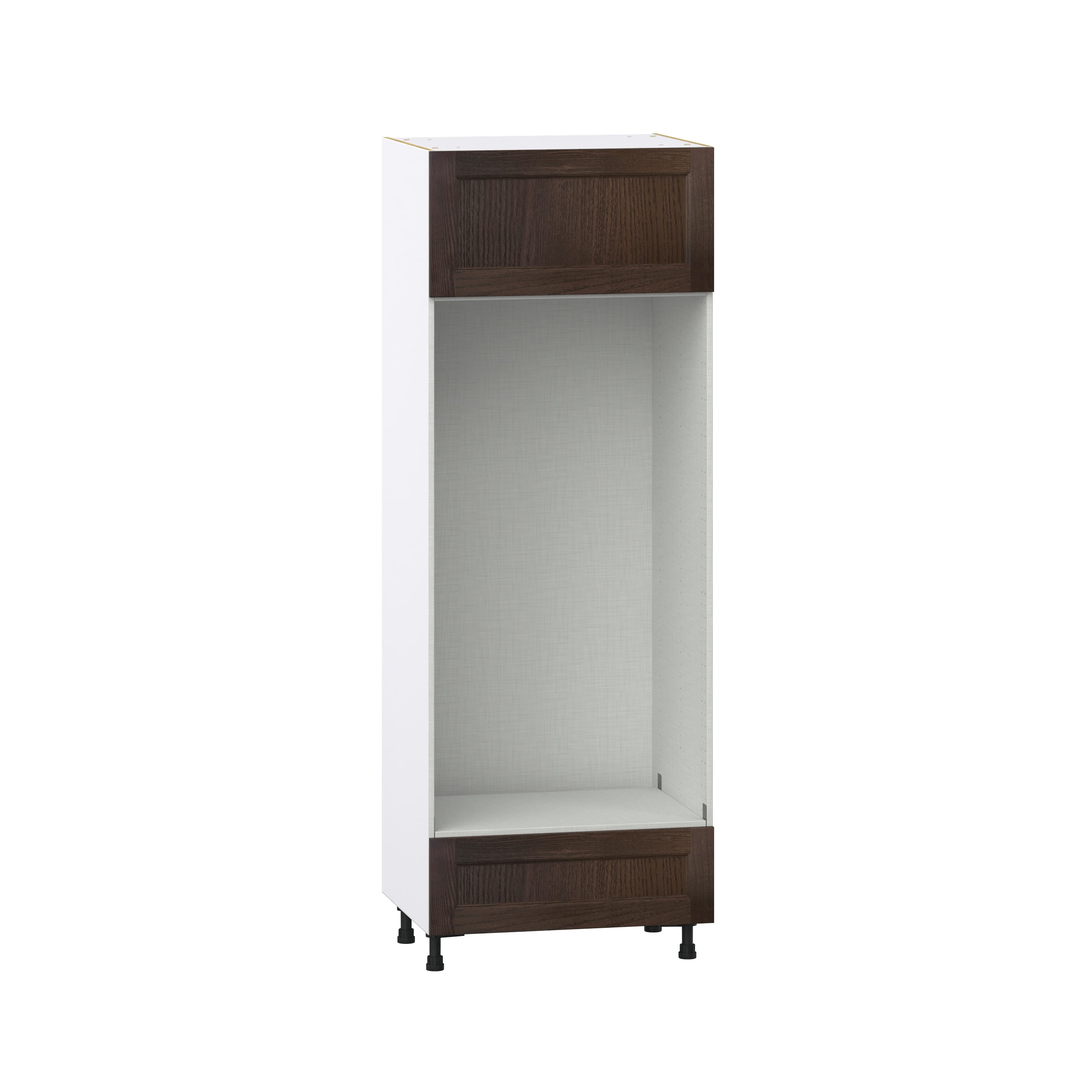 Hugo&Borg DSTDOLA3084.5-MO Montclaire 30-in W x 84.5-in H x 24-in D Wood Single or double oven Pantry Fully assembled Cabinet (Recessed Panel Shaker)