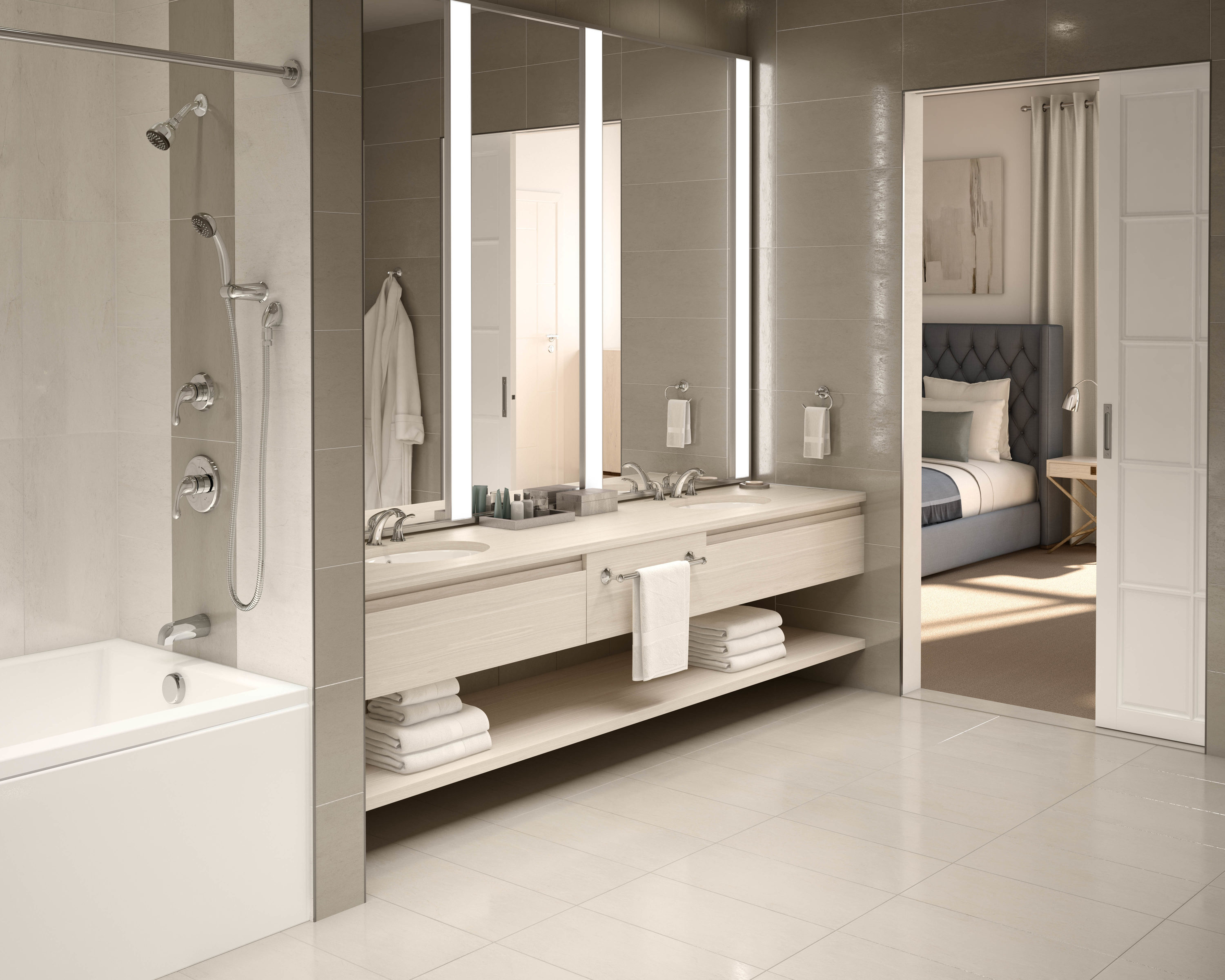 Symmons S-6604 Tub-Shower-Faucets - View #3