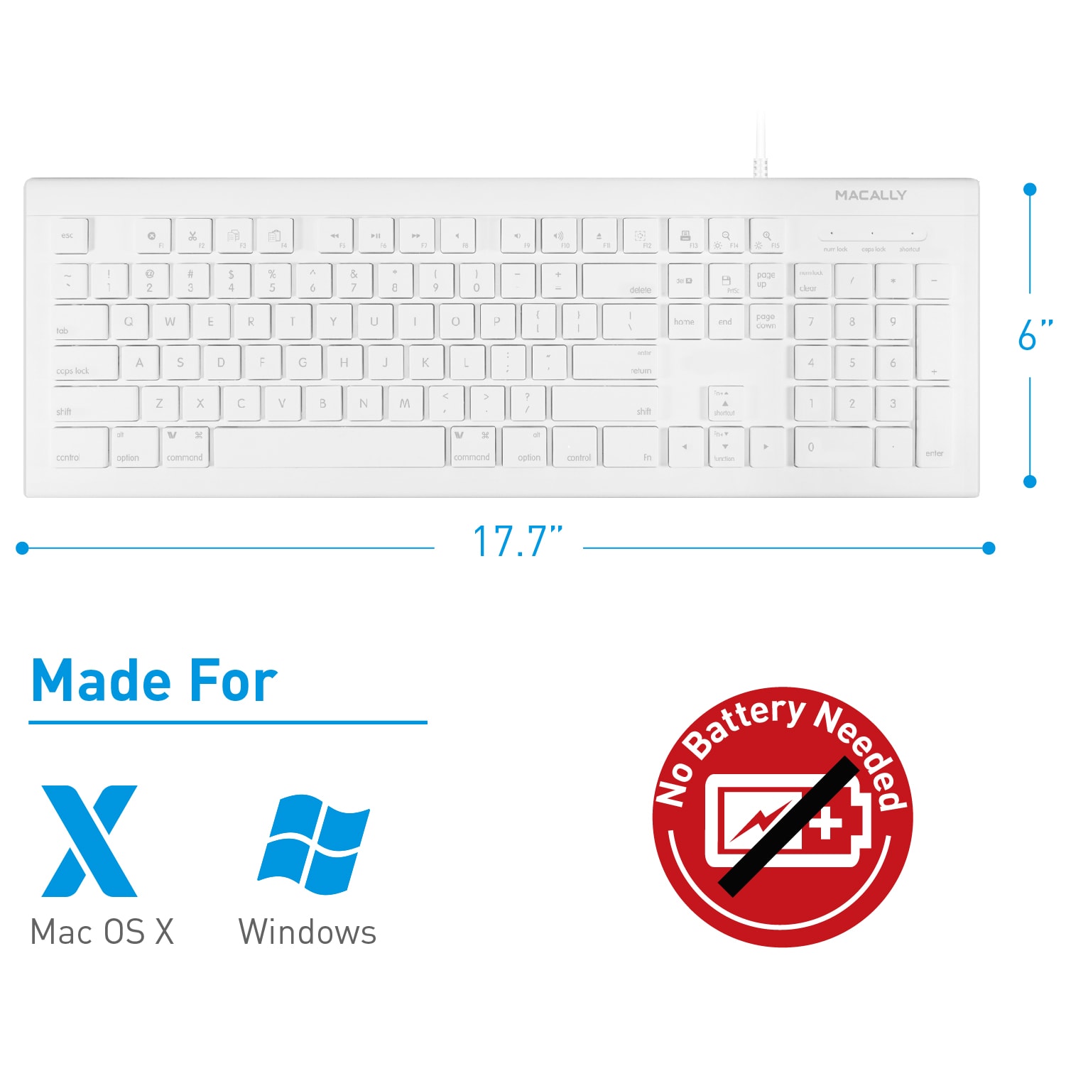 Macally MKEYECOMBO Computers-Peripherals - View #3