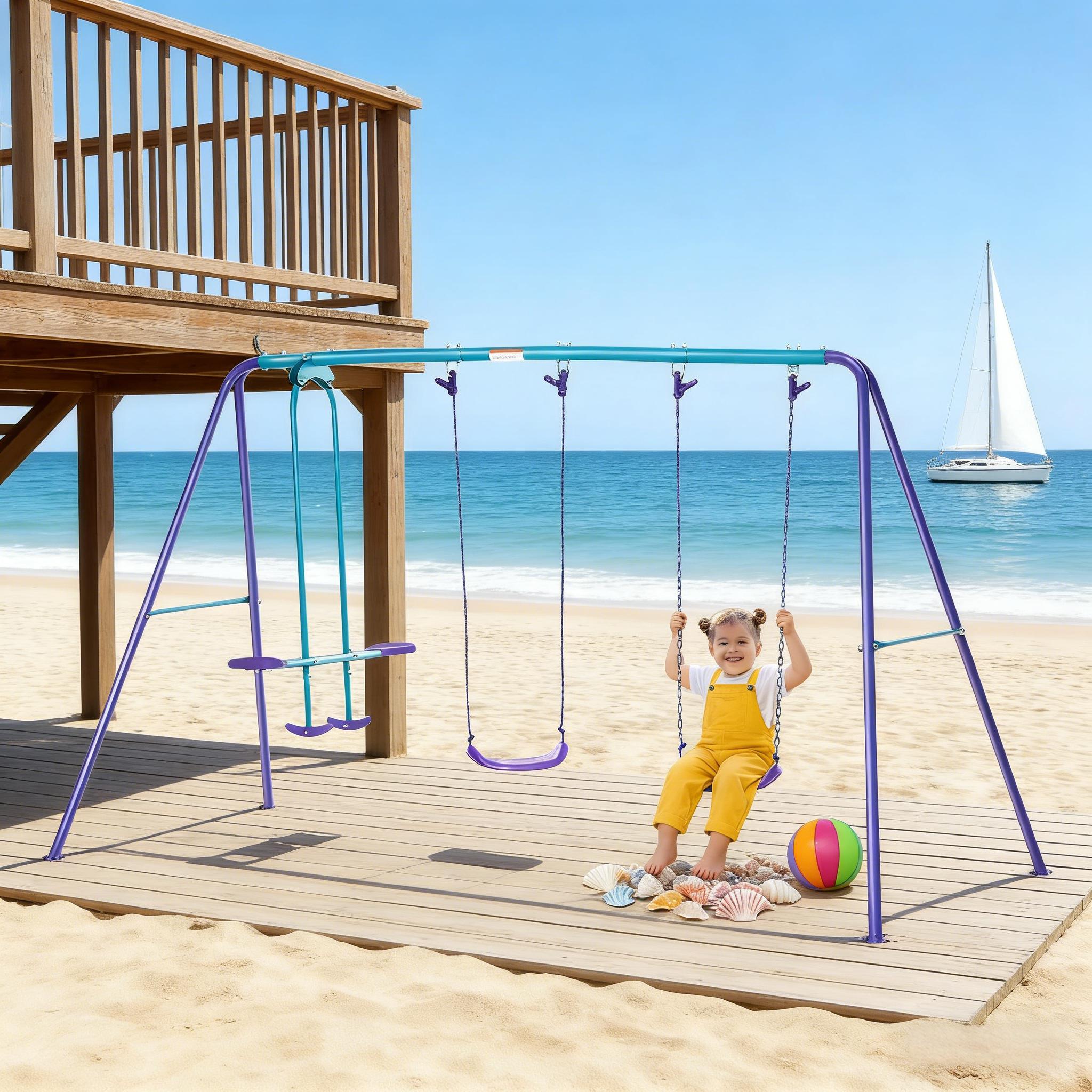 Huluwat XS-1P439306 Playset-Swings - View #2