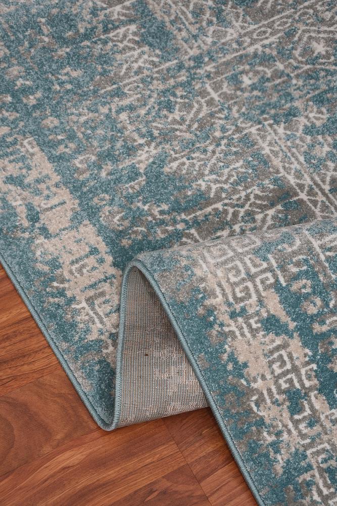 MSRUGS ZARA-100-GRY-BLU-23 rugs - View #4