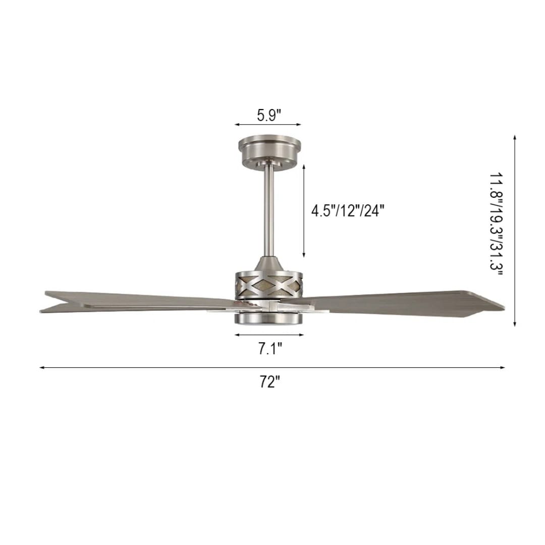 MLIAN WBCF-BS208-NW Ceiling-Fans - View #8