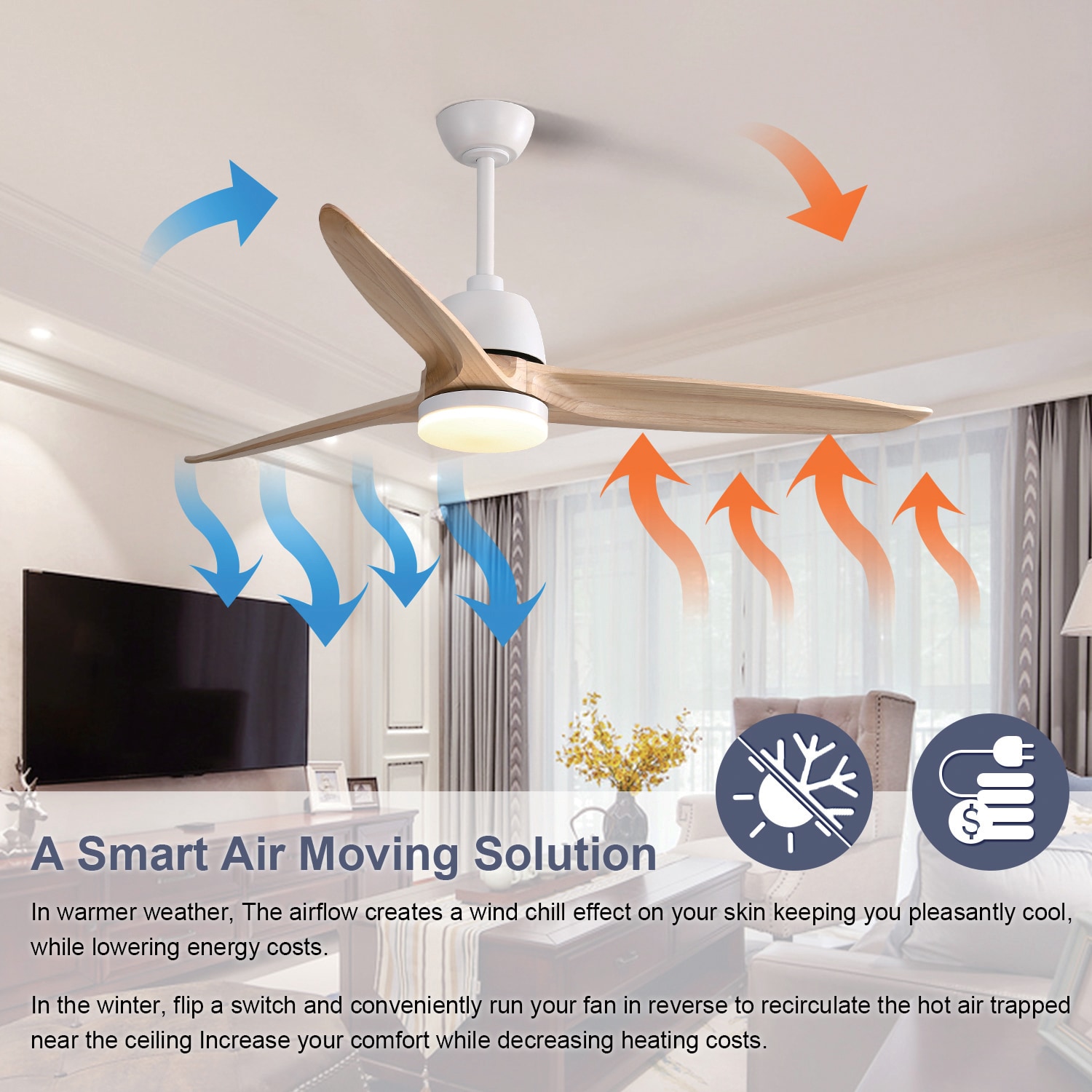 Maincraft 56K001-WH Ceiling-Fans - View #4