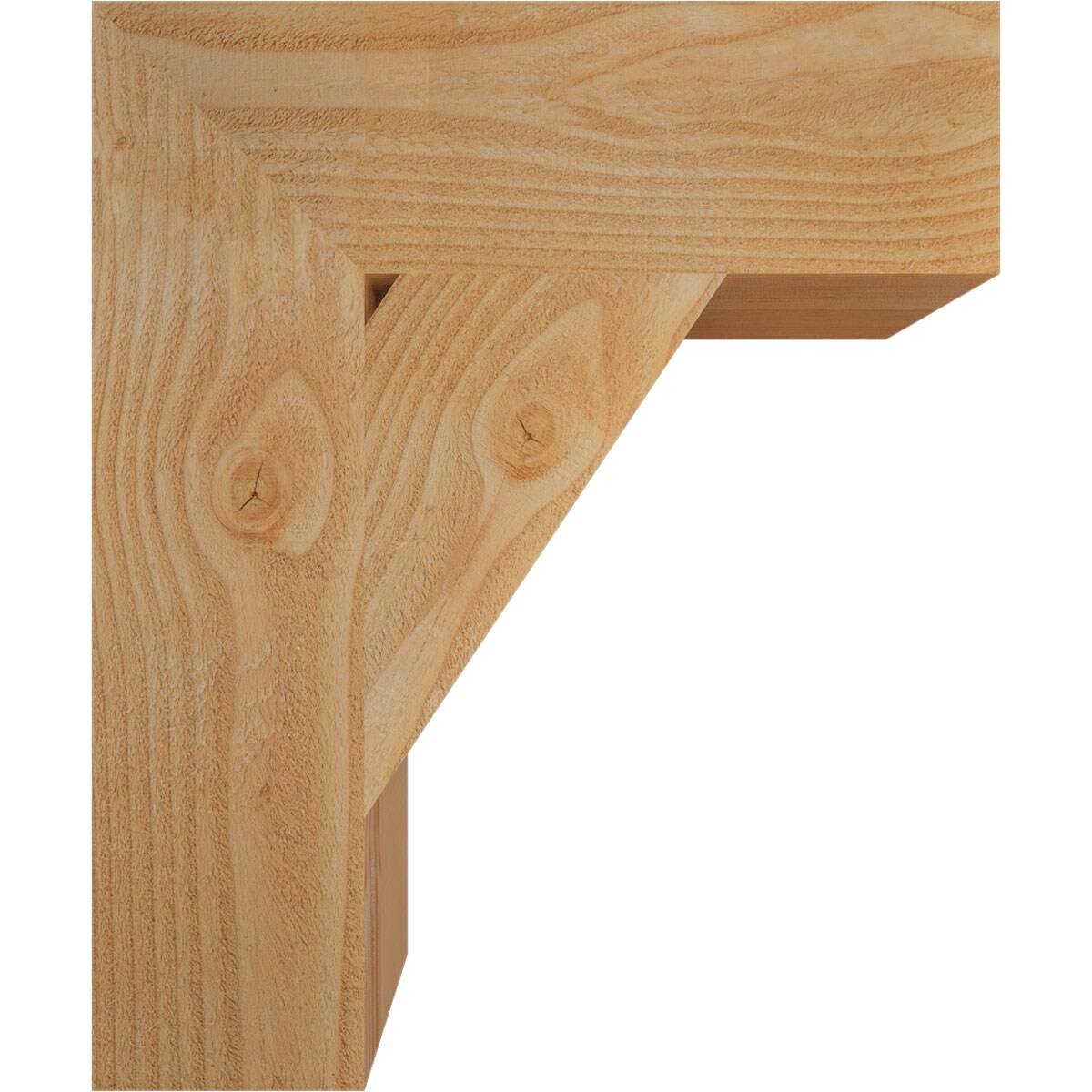 Ekena Millwork BKT06X20X24TRA05RDF Exterior-Brackets-Braces - View #3