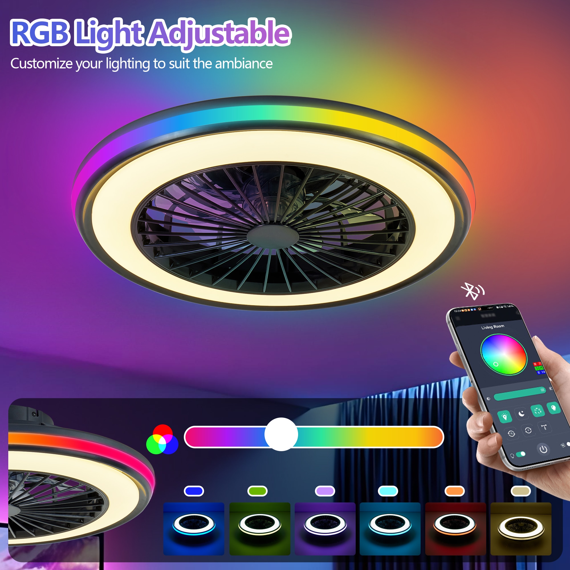 Cuschoice LWH-20-PL Ceiling-Fans - View #8