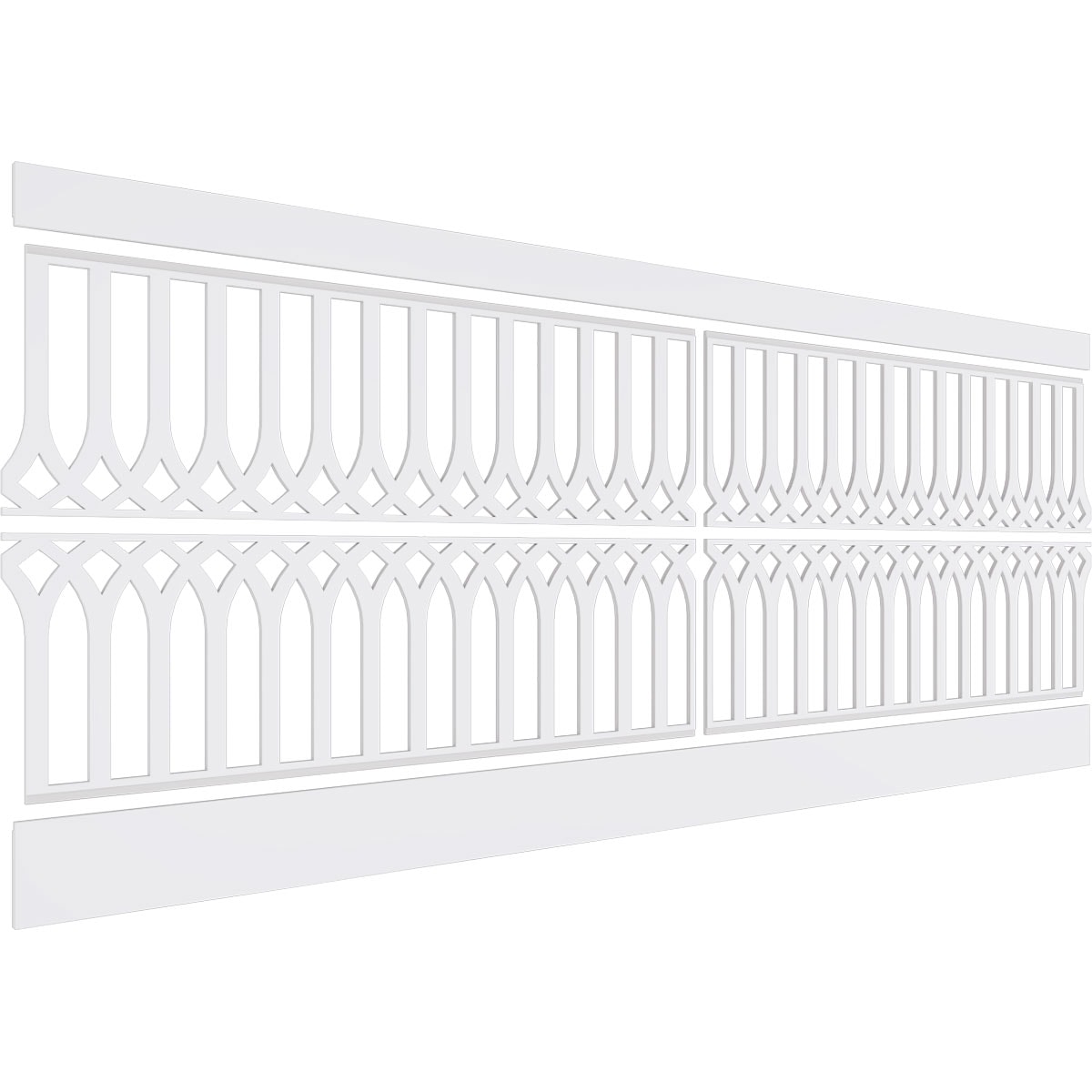 Ekena Millwork WPK36X94CRP Wall-Panels - View #8