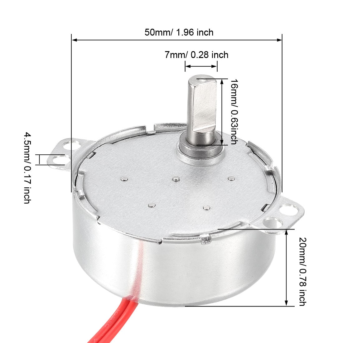 Unique Bargains S26013000UX4665 Gable-Vent-Fan-Motors - View #3