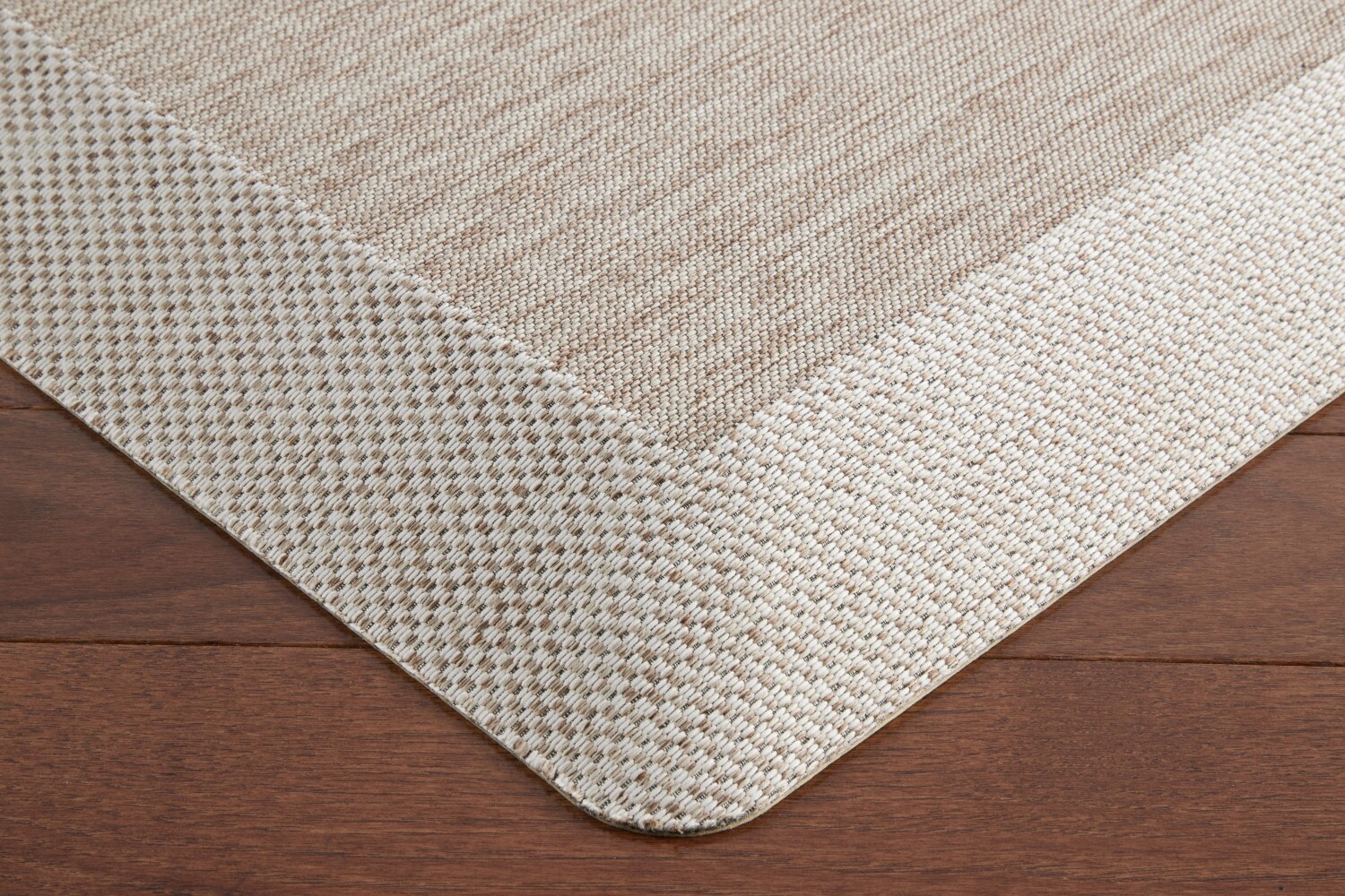 Mira Modern Heathered Beige Anti-Fatigue Kitchen Mat, 19.6"x39"
