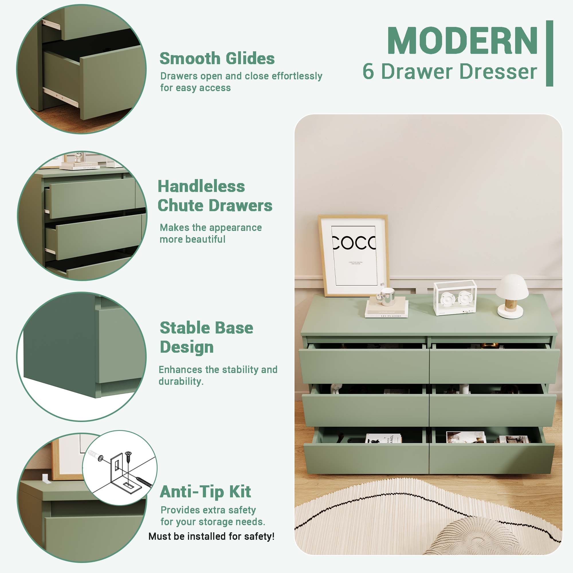 Fun Orange FUN25DR07 dressers - View #6