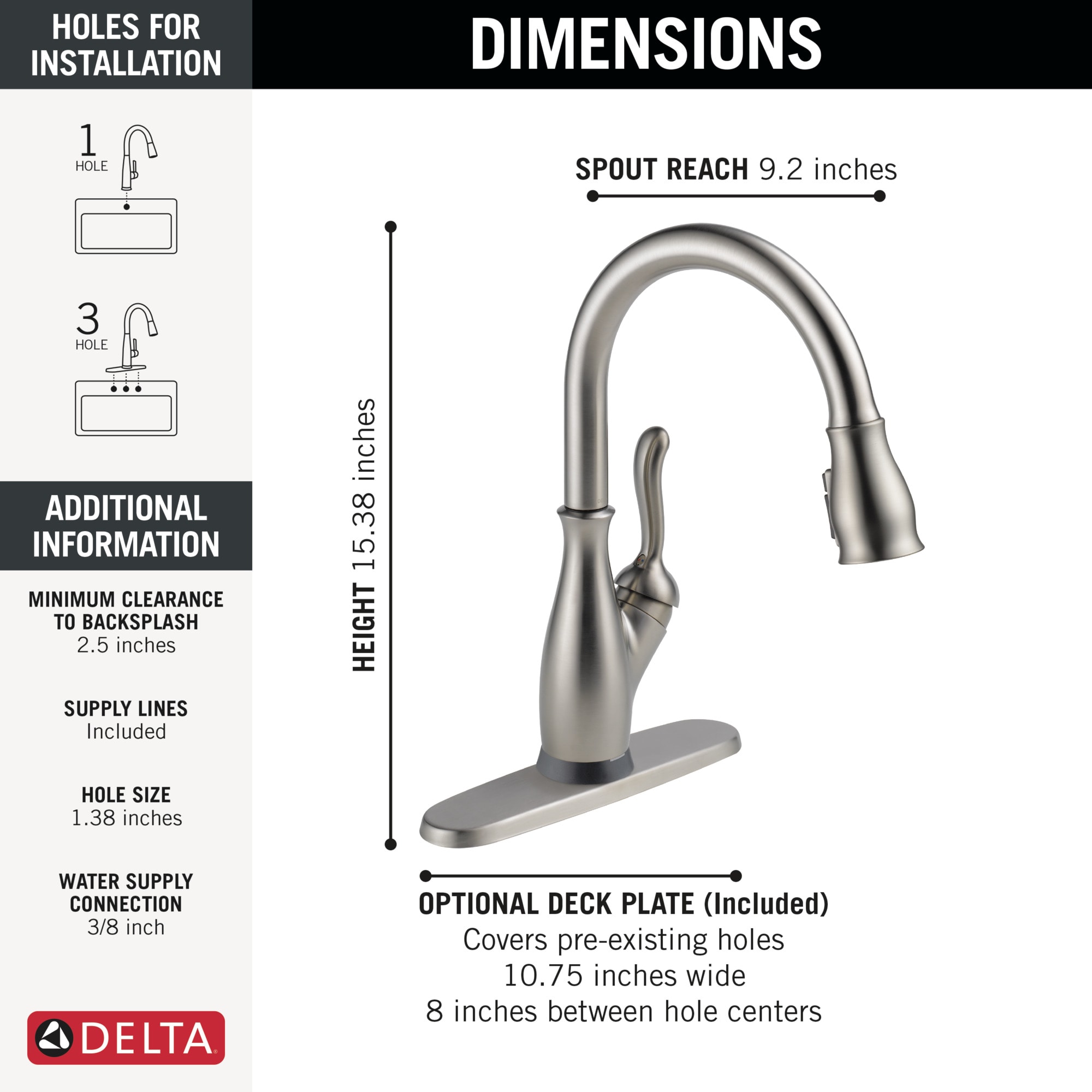 Delta 9178TL-SP-DST Kitchen-Faucets - View #5