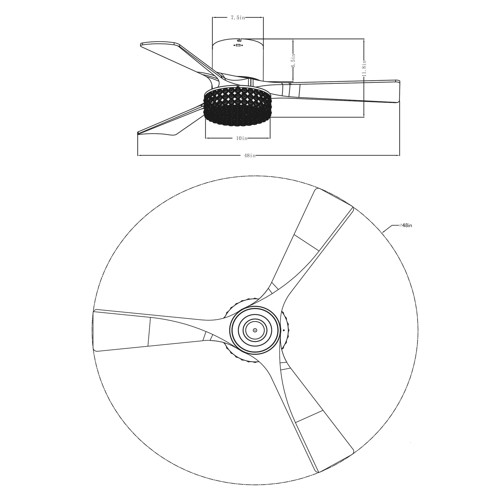 Parrot Uncle F6327110V Ceiling-Fans - View #10