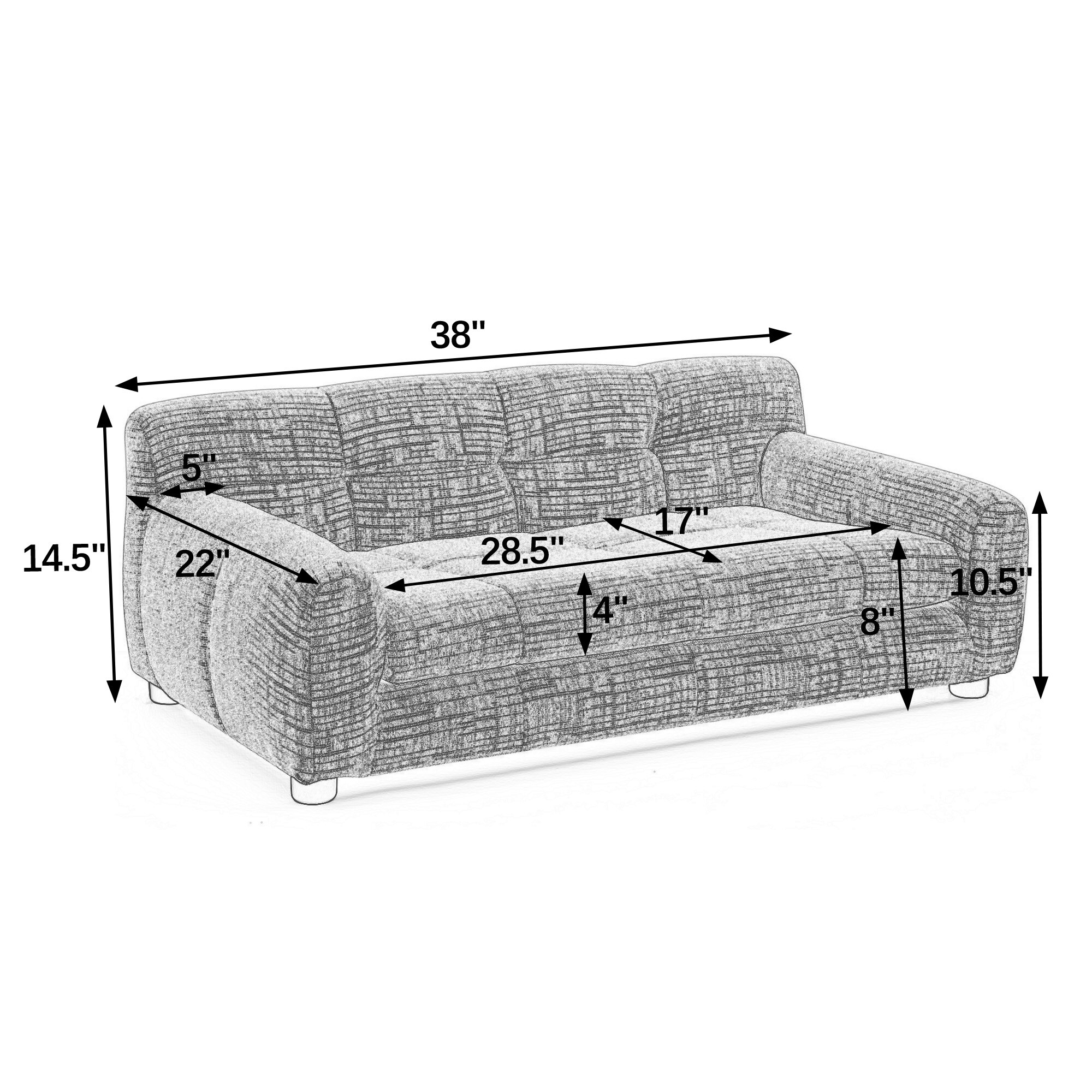 GDFStudio 332193 Sofas-Loveseats - View #4