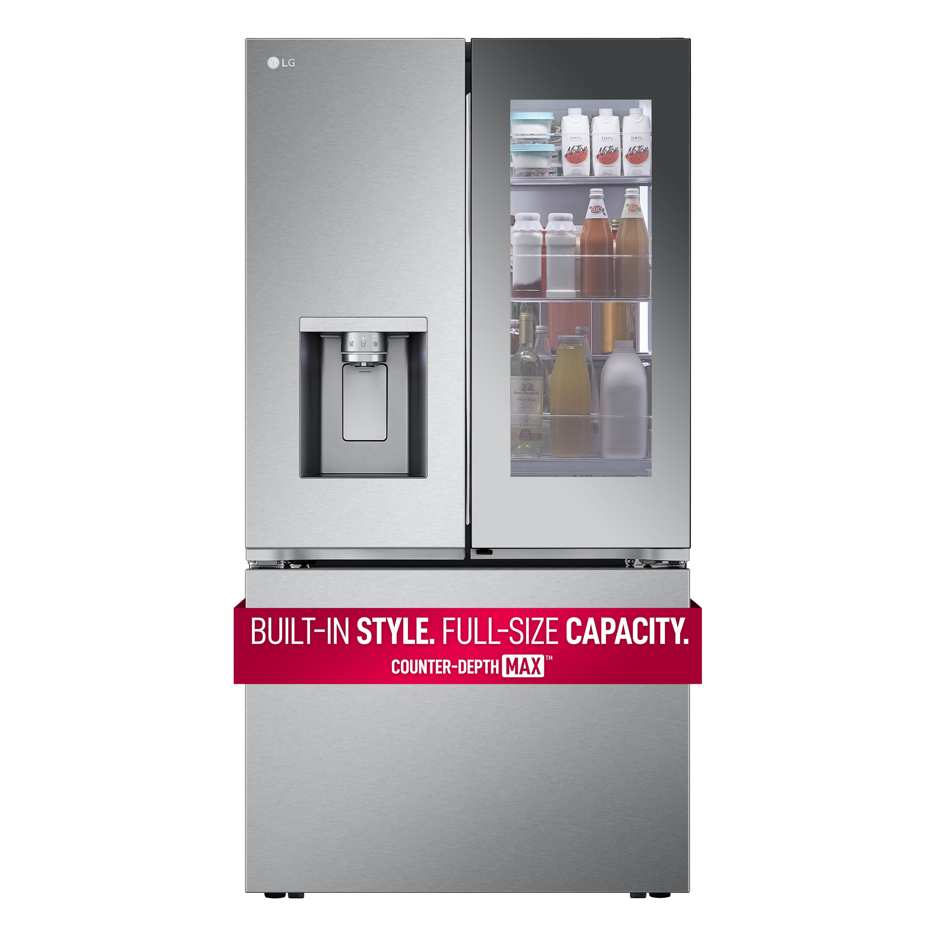 LG Smart French Door Refrigerators At Lowes