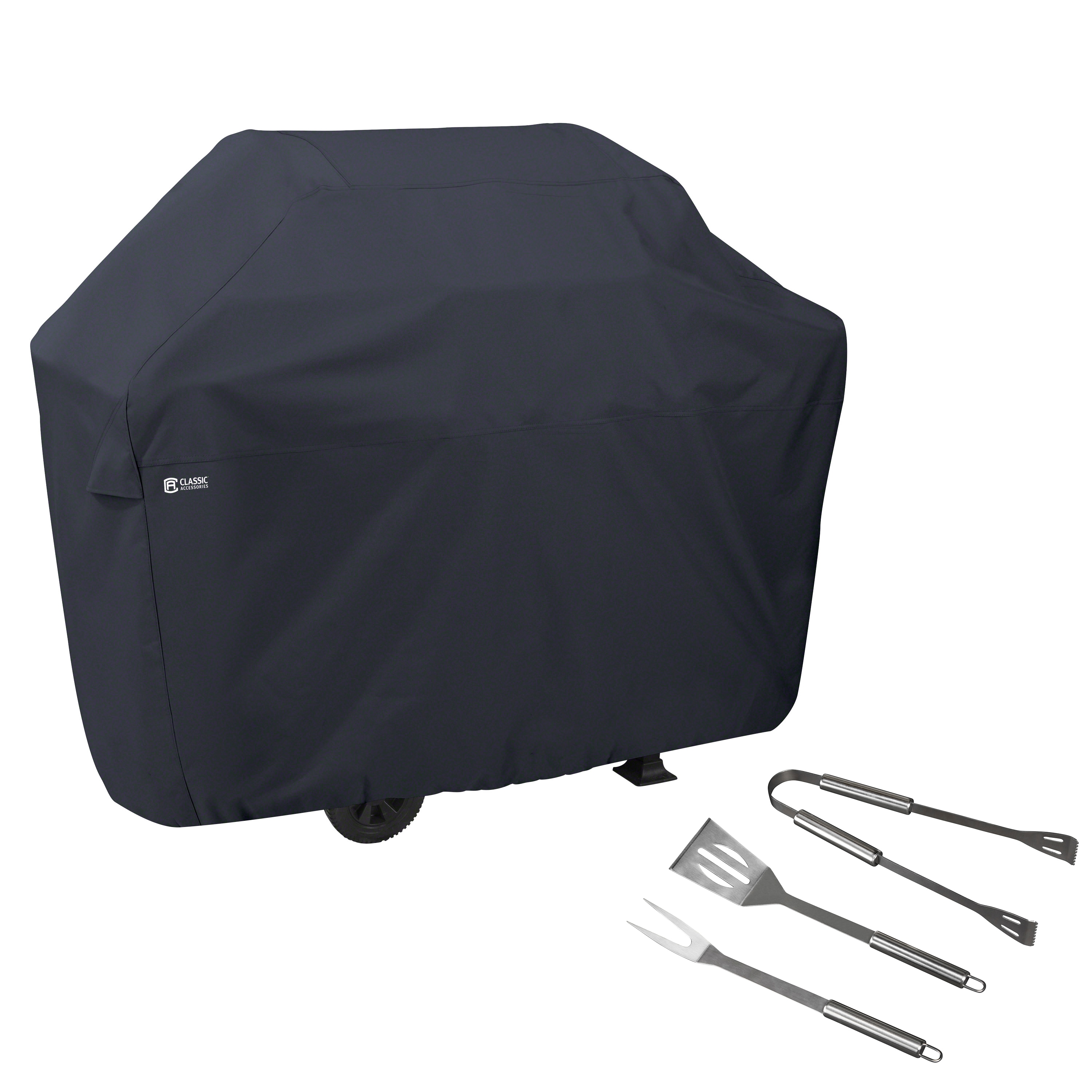 Classic Accessories 55-308-TOOL-EC Classic 70-Inches W x 48-Inches H Black Electric grill Cover