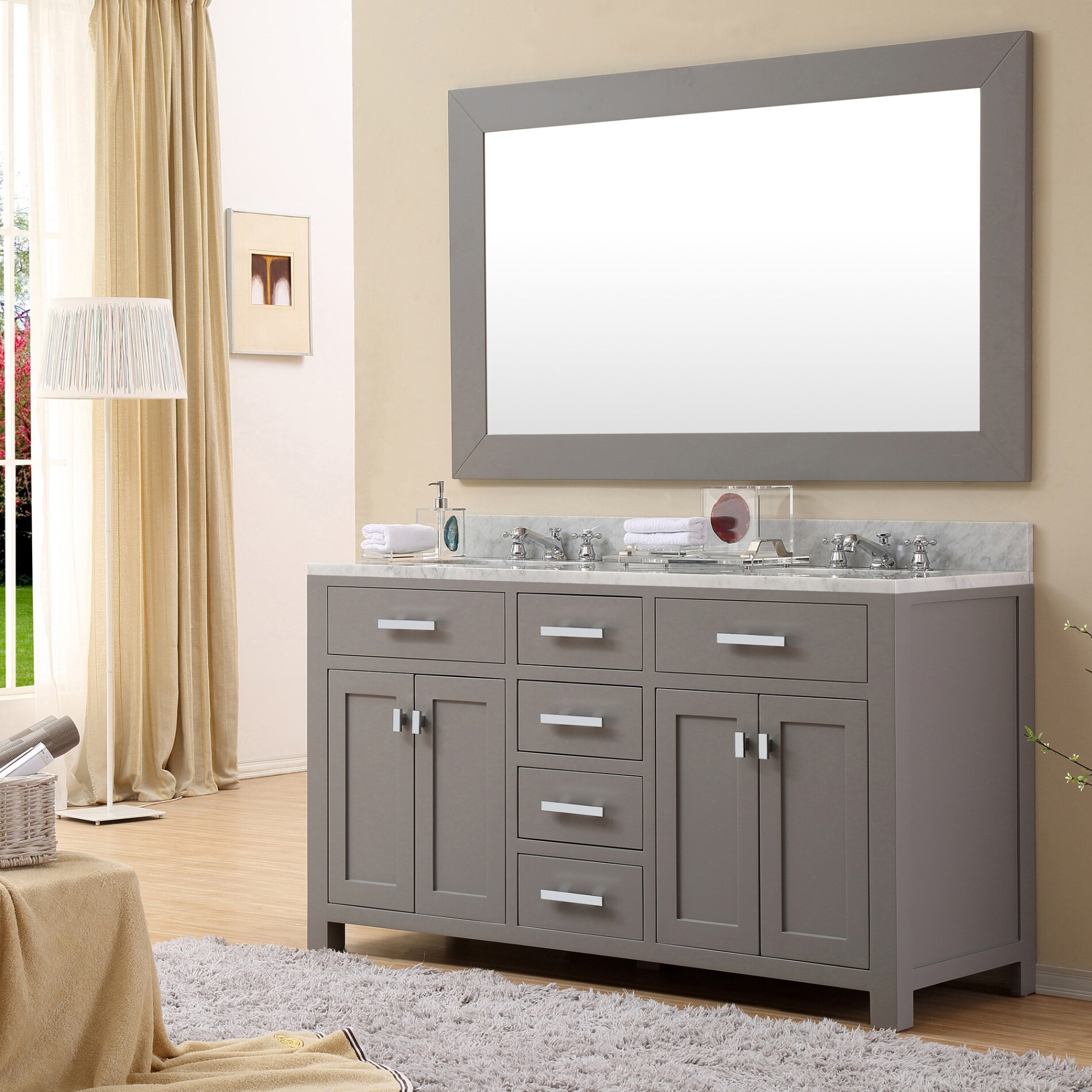 Water Creation MADISON60GF Bath-Vanity-Combo - View #3