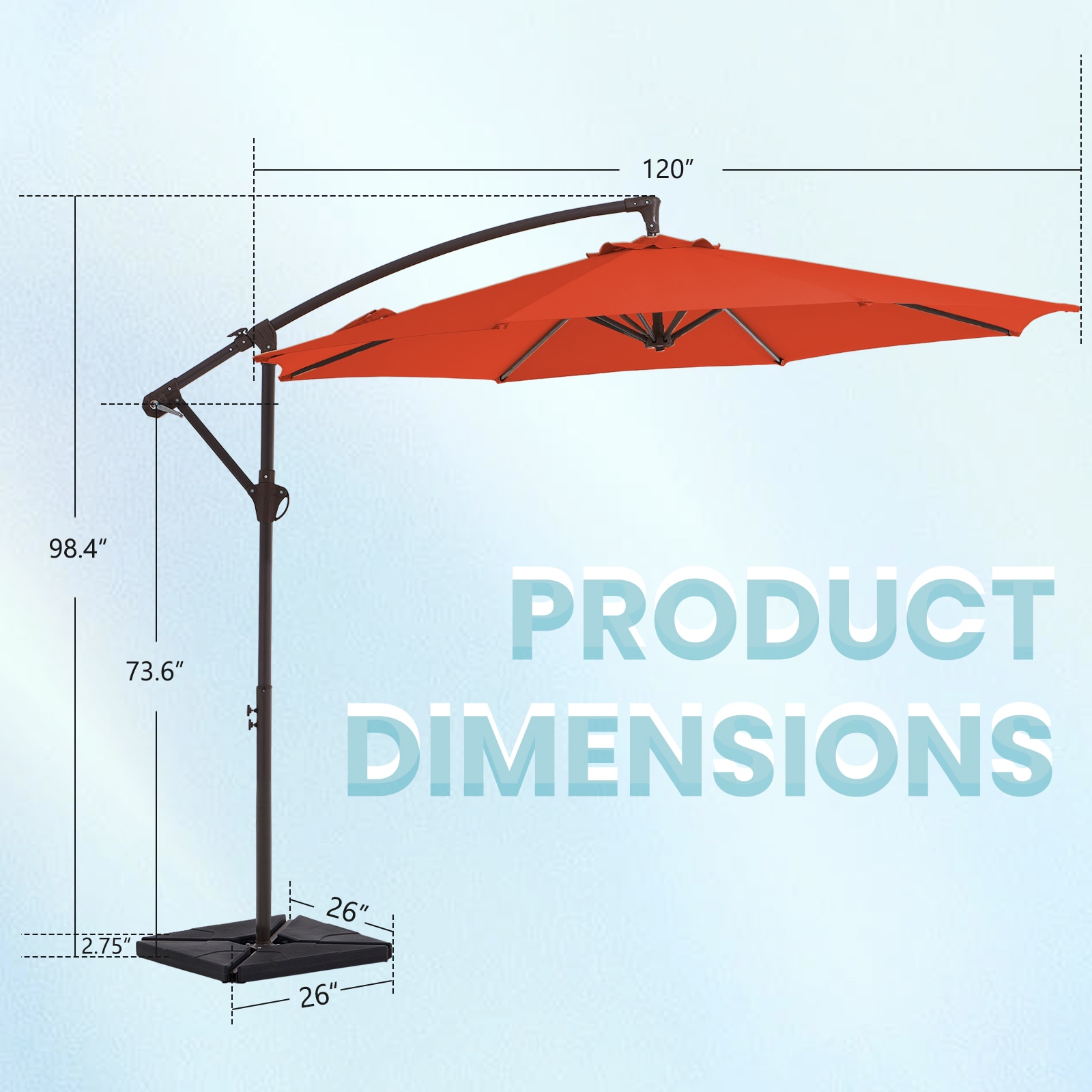 VOUA SAF-JLYRGQW-GY Umbrellas-2 - View #2