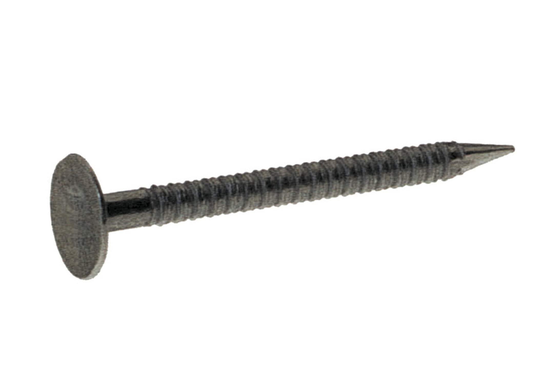 Fas-n-Rite DWBRRS158-1 12 -Gauge Bright Ring Shank Drywall Nails