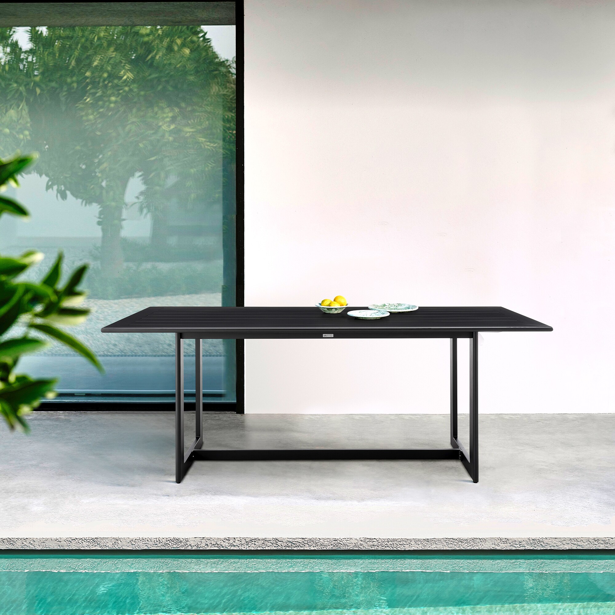 Armen Living LCCCDISQBL Dining-Tables - View #4