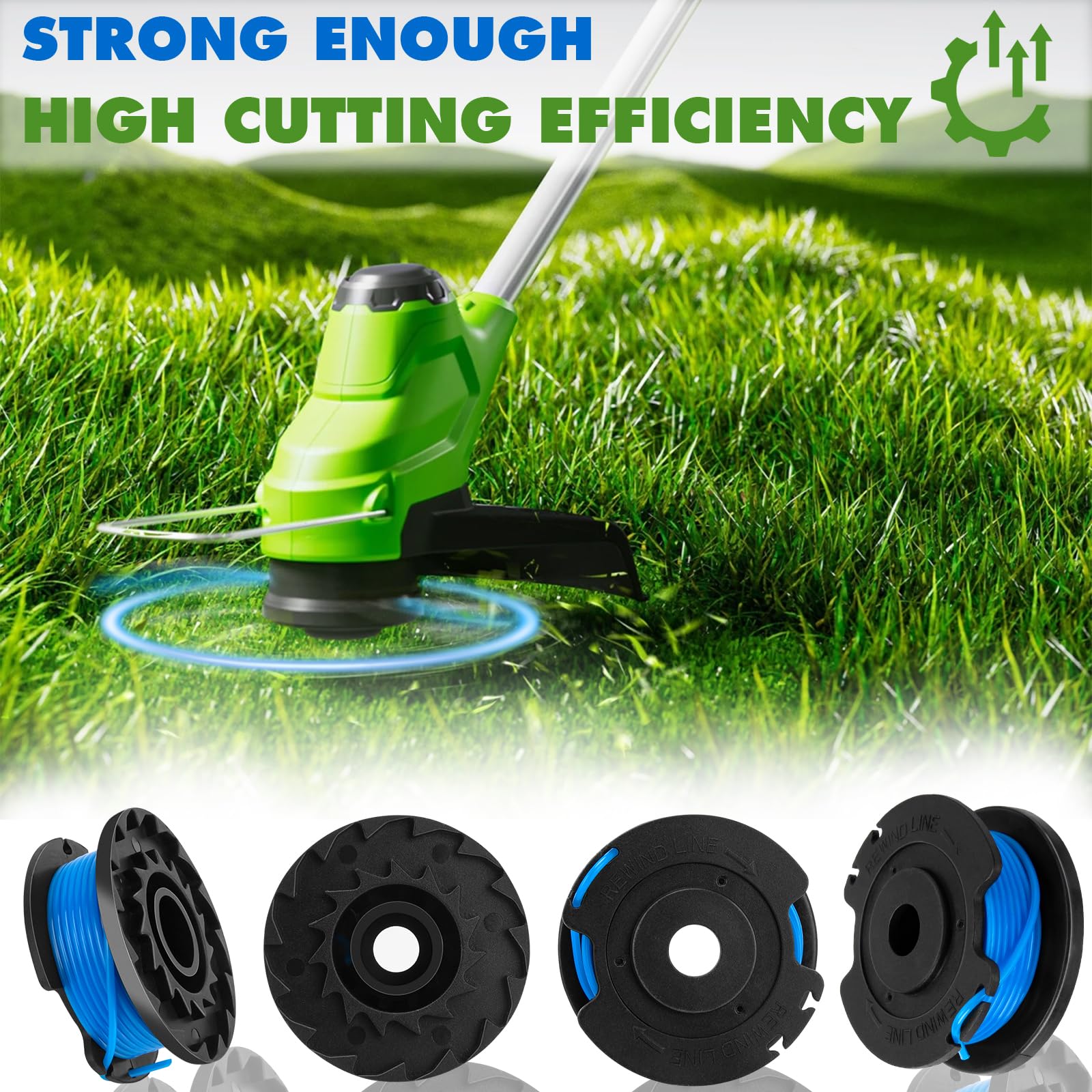 AOIZGMY Replacement Spool for Greenworks Weed Eater String 0065 Inch 16 ...