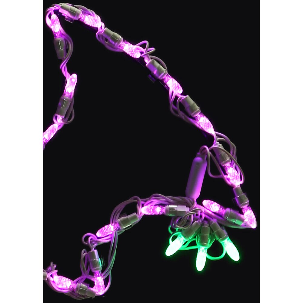 Haunted Hill Farm FFHELED029-BAT0-PUR Halloween-String-Lights - View #5
