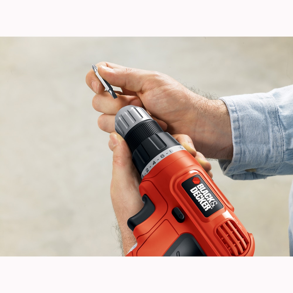 Black & Decker 12-Volt MAX Lithium-Ion 3/8 In. Cordless Drill Kit - Power  Townsend Company