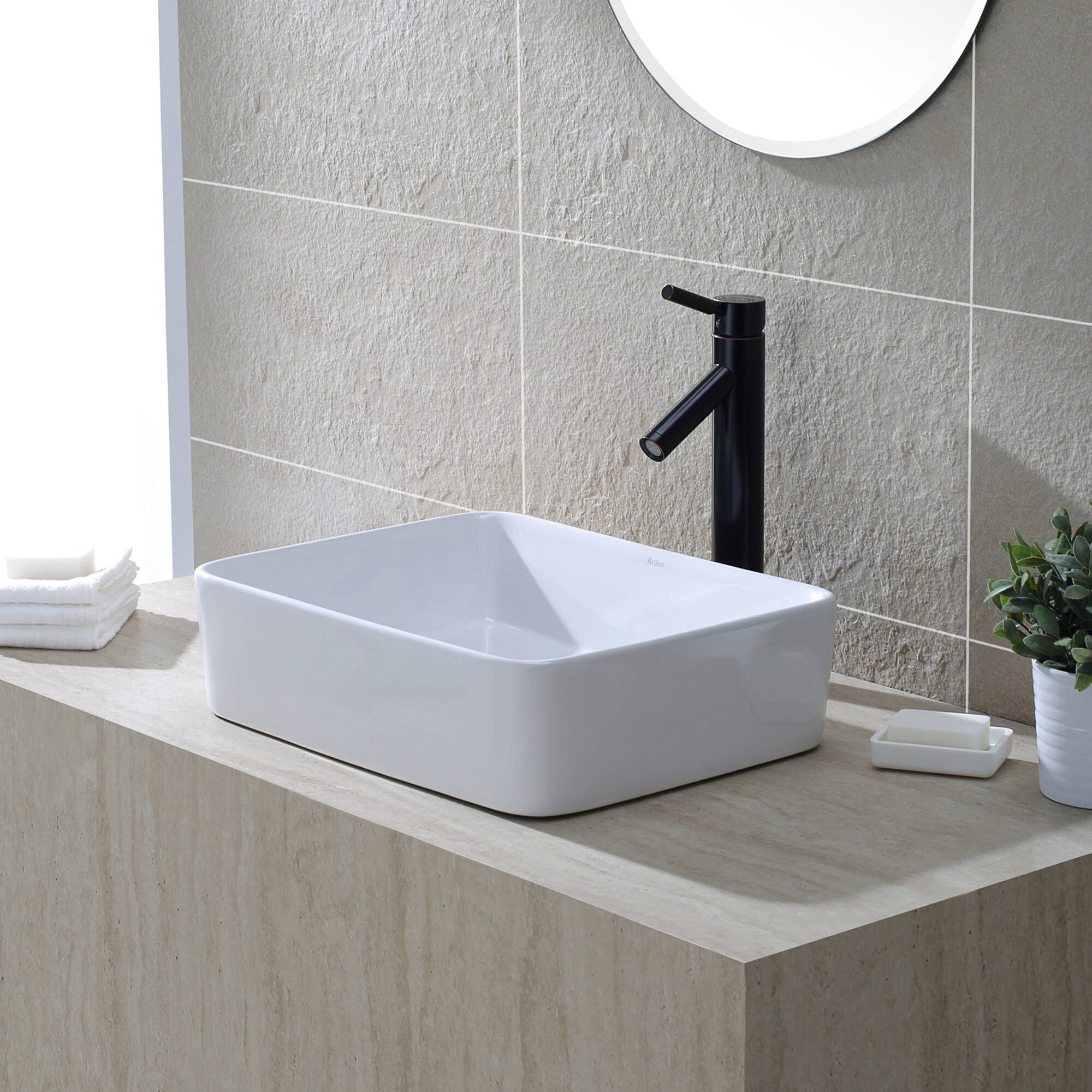Kraus KCV-121-ORB Bath-Sink - View #7