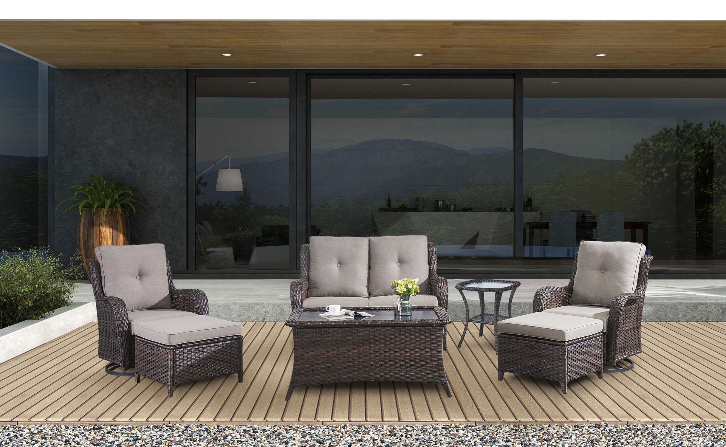 Rilyson FS038023014018025-3 Patio-Conversation-Sets - View #3
