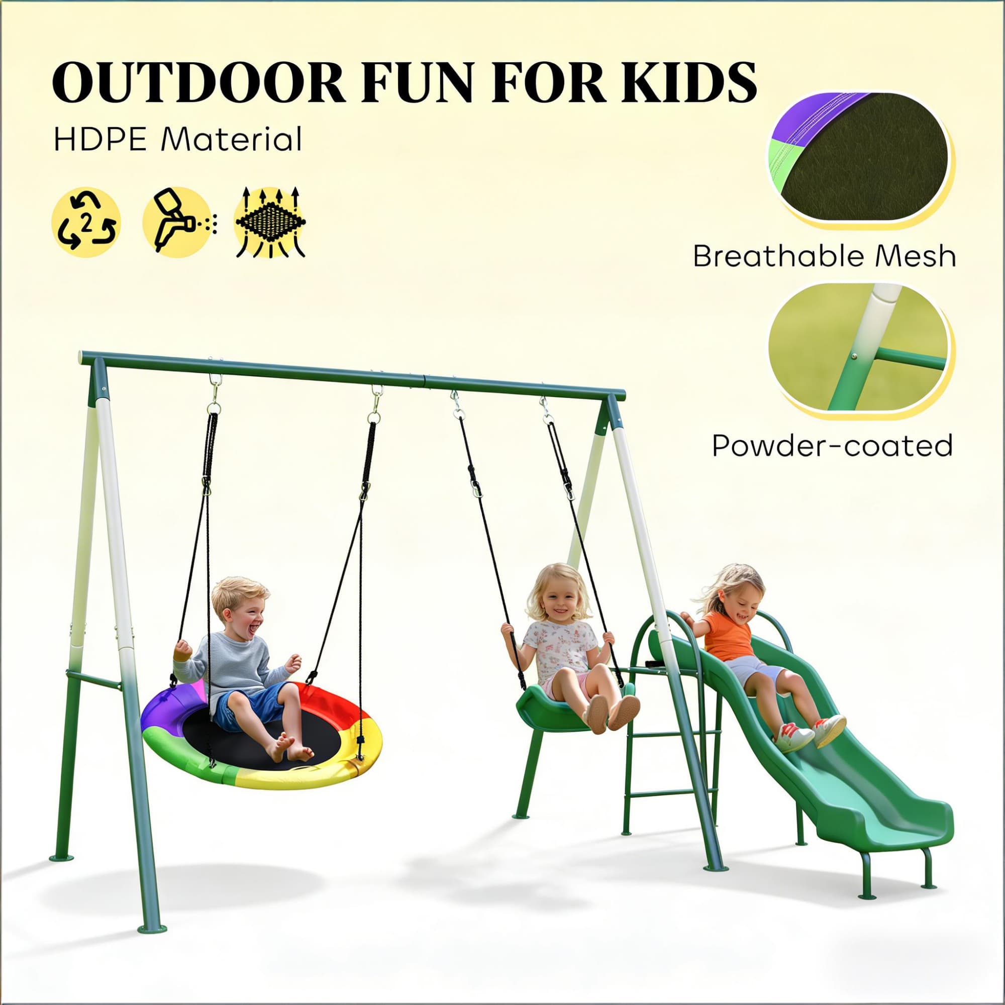 Runesay SS-13 Playset-Swings - View #7