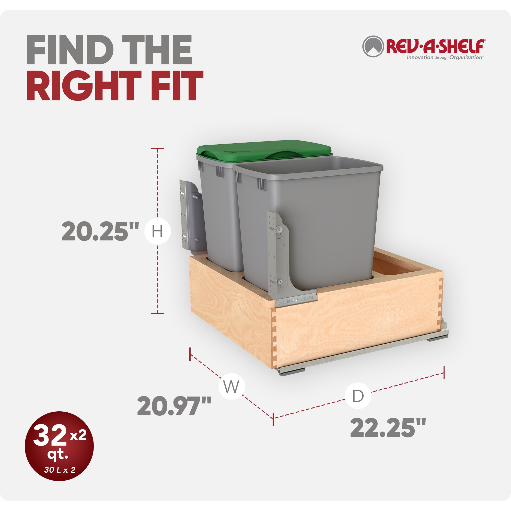 Rev-A-Shelf 4WC-2432DM2-SC m031725 - View #12