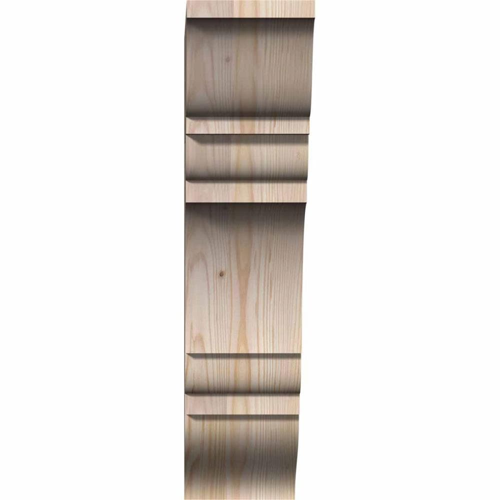 Ekena Millwork BKT06X20X24OLY01SDF Exterior-Brackets-Braces - View #2