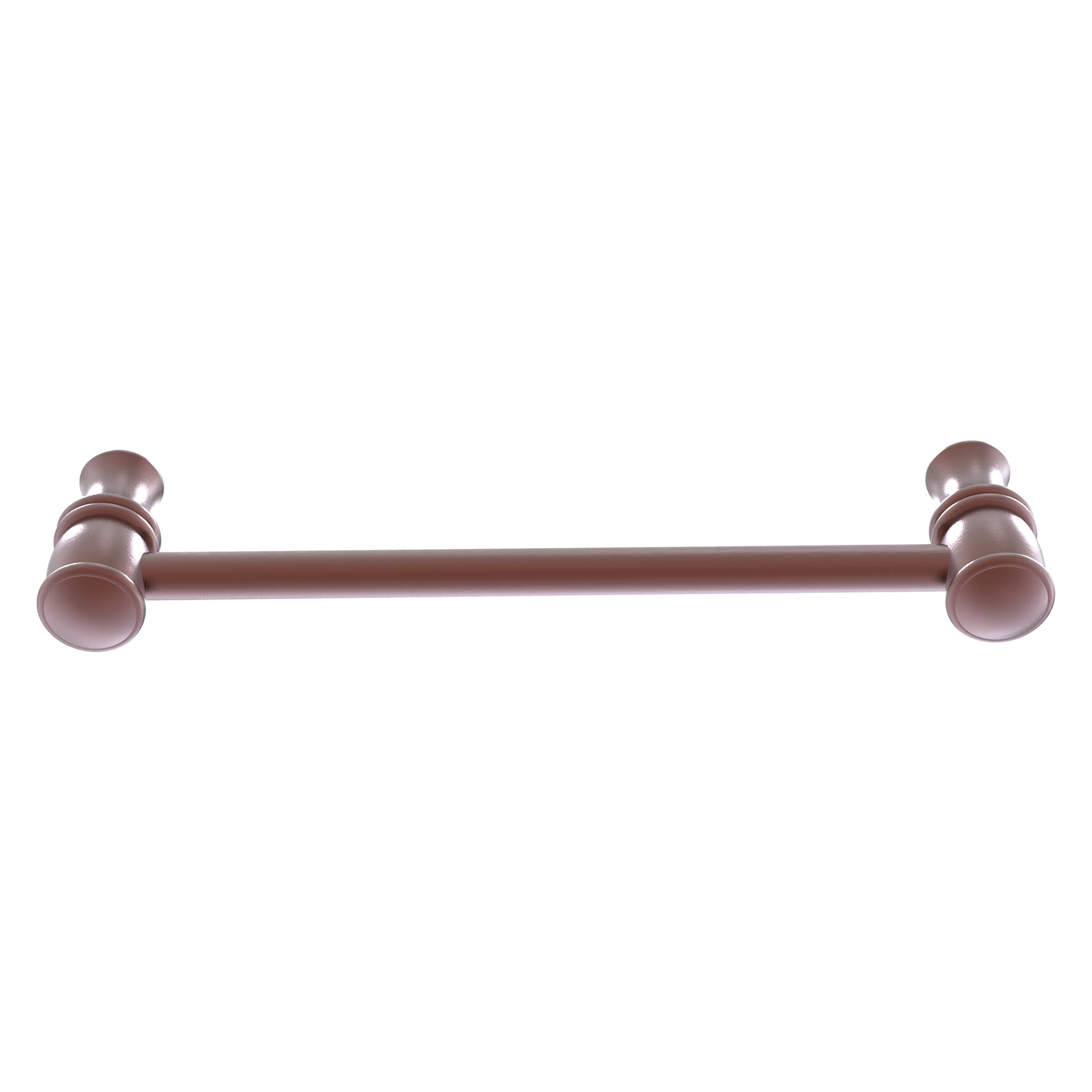 Allied Brass CL-30-6-CA Carolina 6-in , Antique Copper Dual Mount Cylindrical Bar For Use on Appliances Drawer Pulls